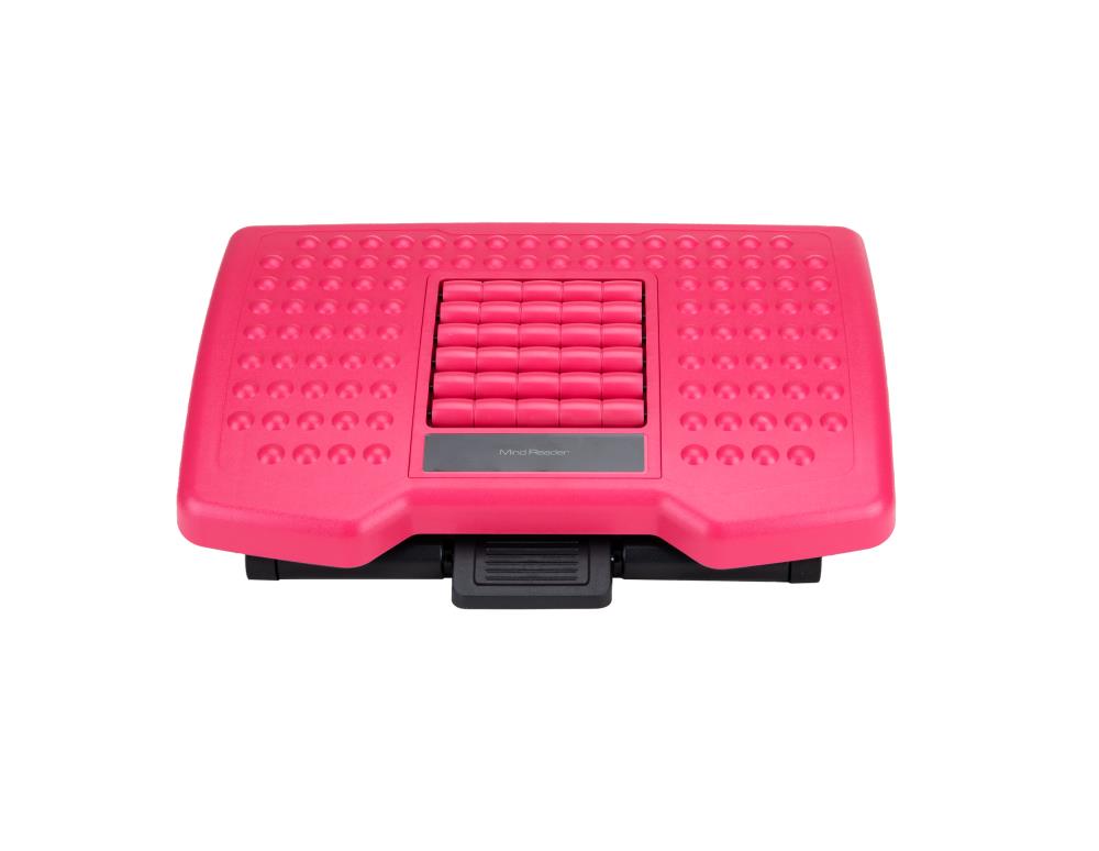 Mind Reader FTROLL-PNK 18-in x 13-in Polyester Fiber Rectangular Lumbar Cushion