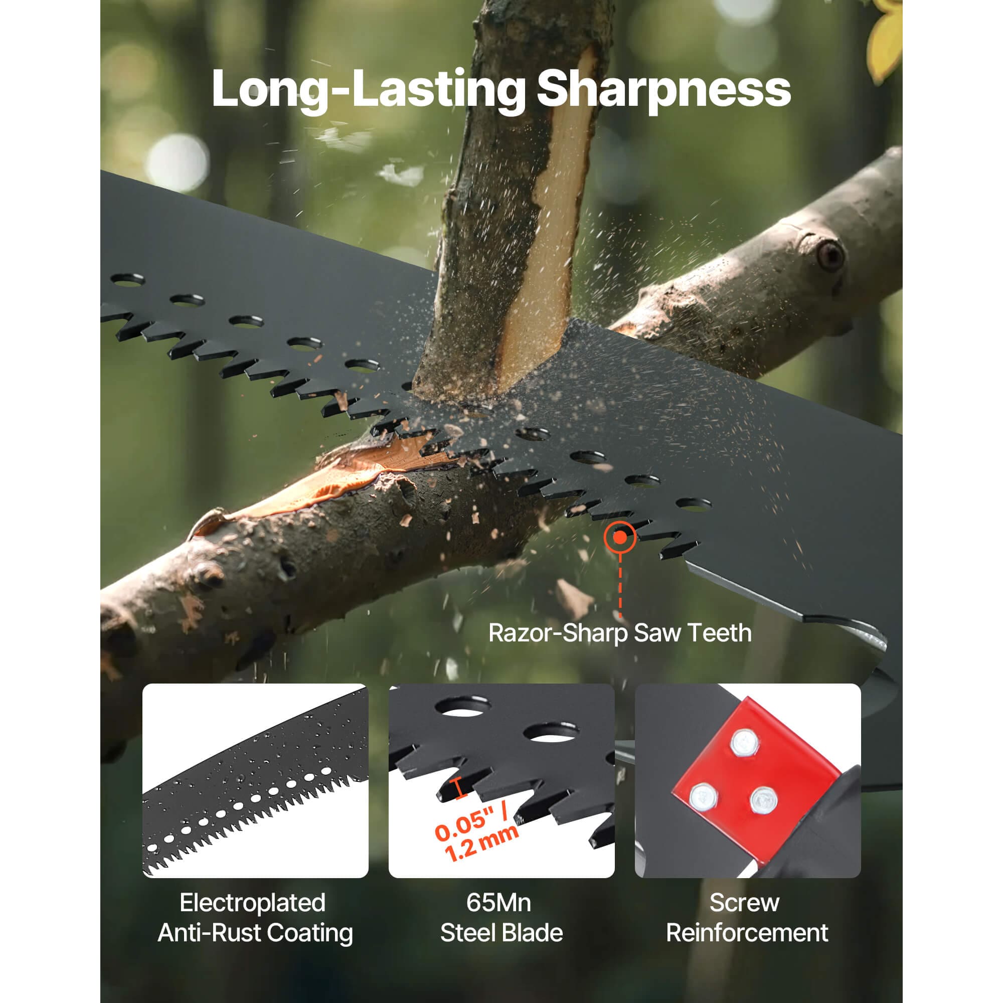 VEVOR SCSDXZJJSLWD11218V0 Pole-Pruning-Saws - View #5