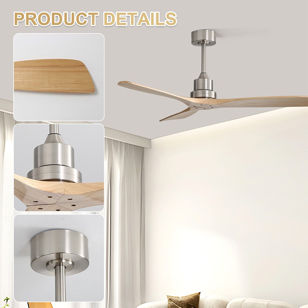 Sofucor LW-5247TY-BN-WD-YM Ceiling-Fans - View #5