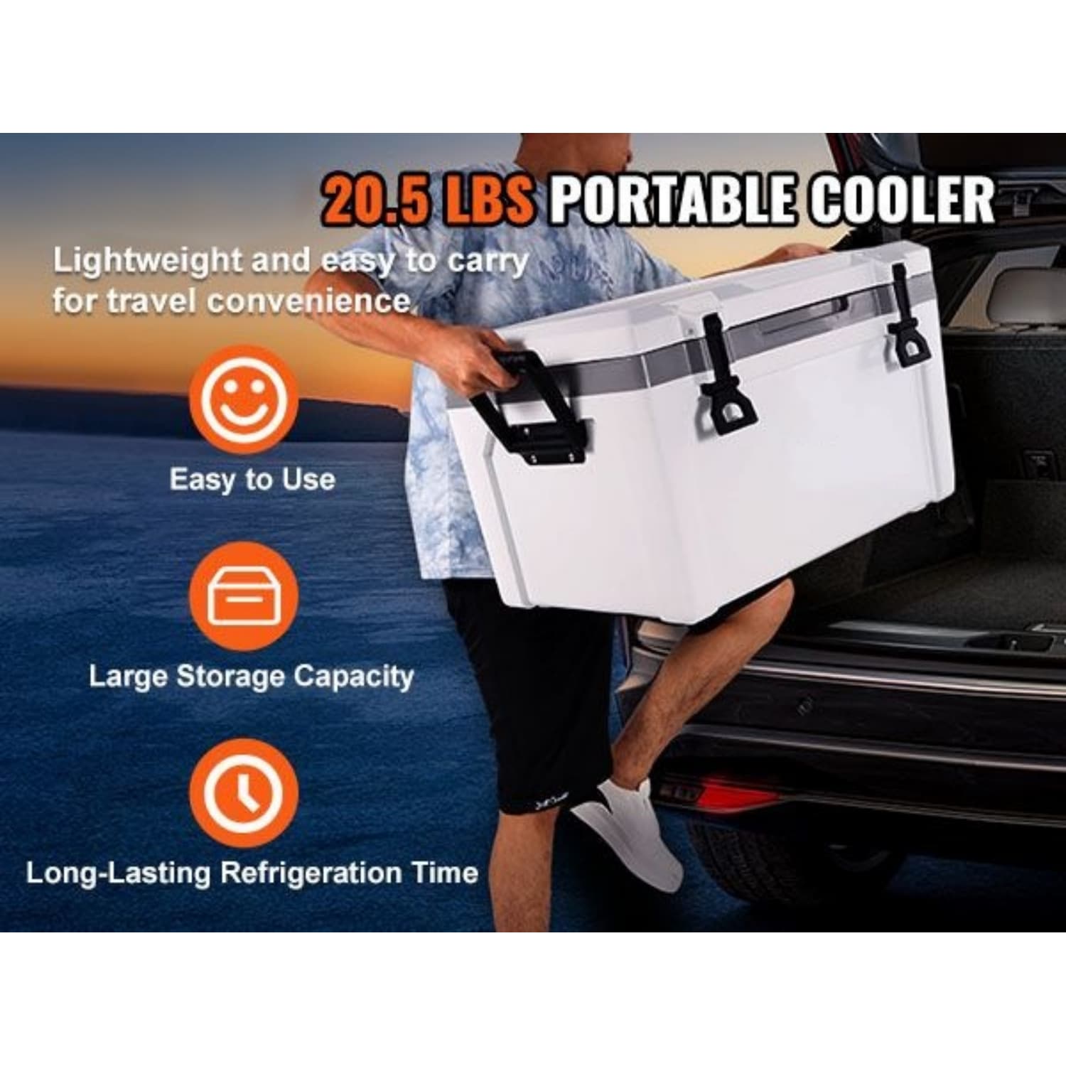 Angel Sar L2ZYY415HCIR-55 Portable-Coolers - View #2