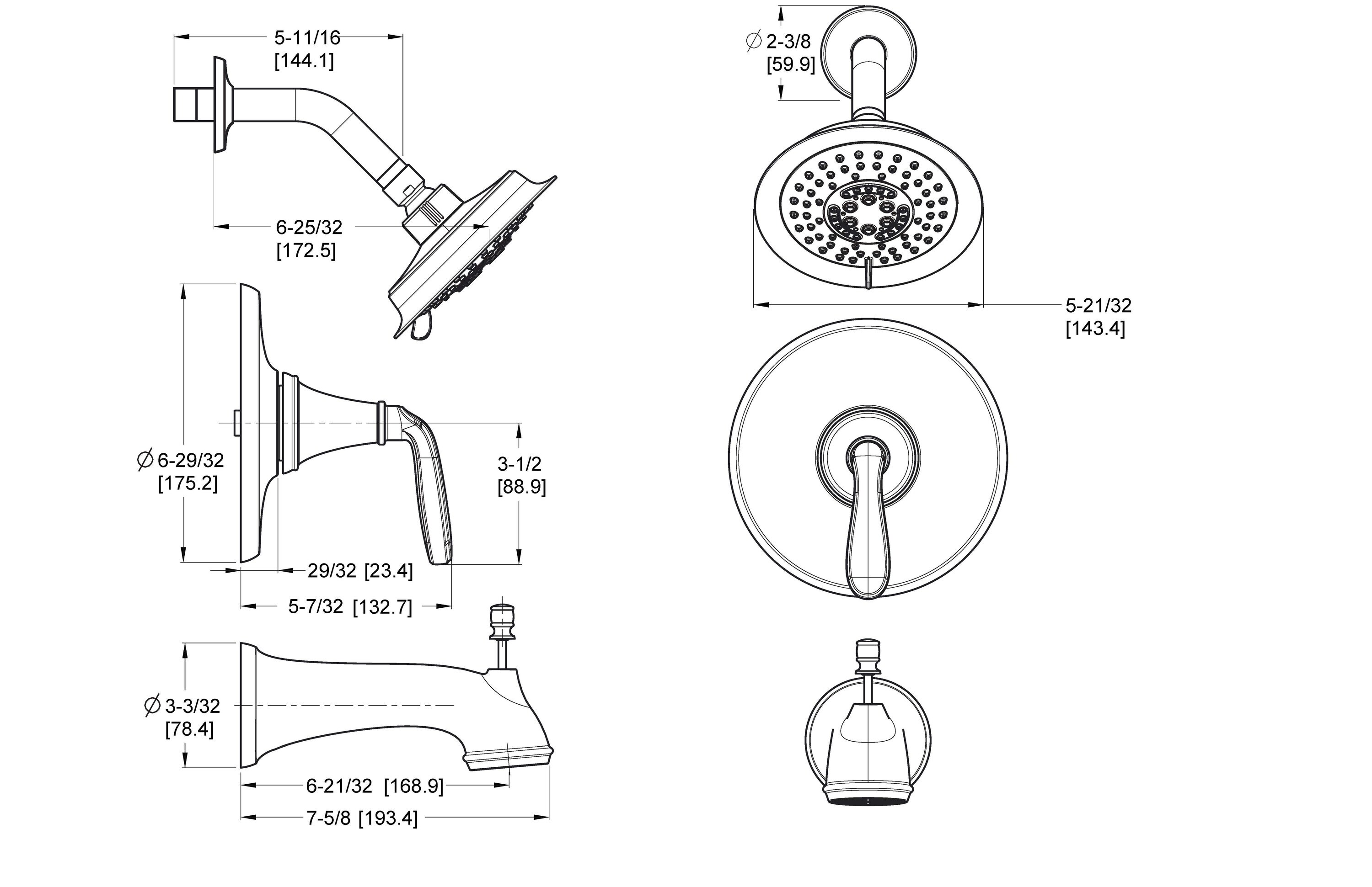 Pfister LG89-7MGK Tub-Shower-Faucets - View #8