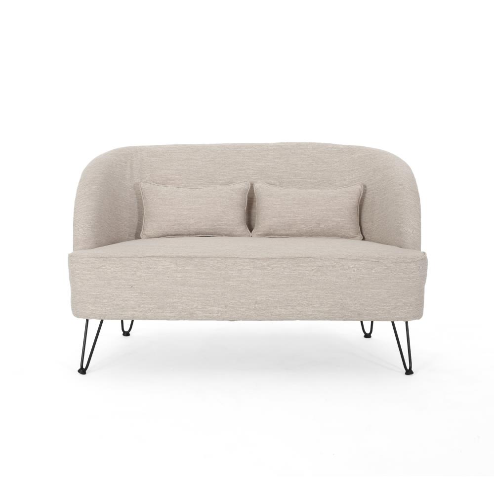 Best Selling Home Decor 309515 Nilson 49.5-Inches Modern Beige 2 -seater Loveseat