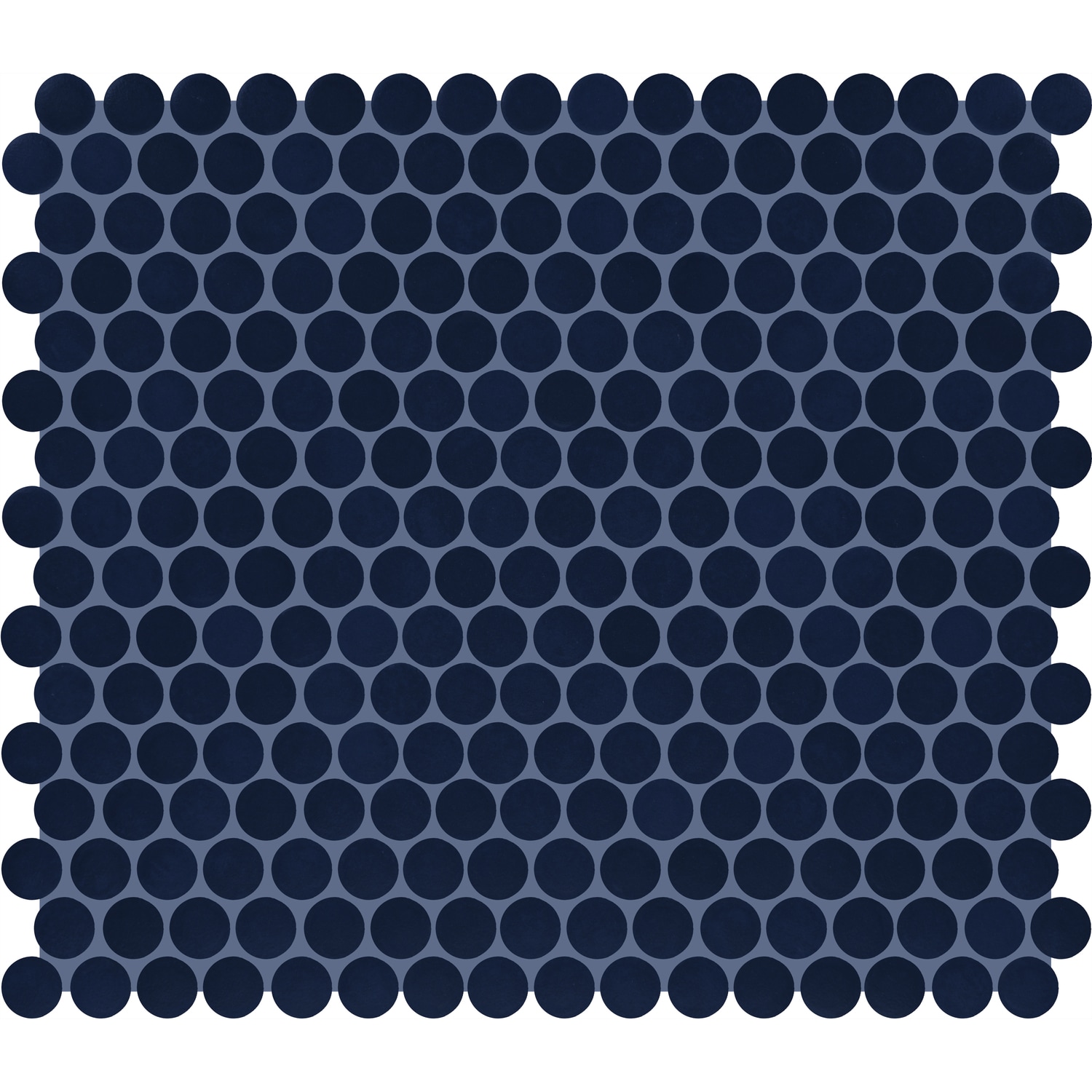 Daltile Handcrafted Artistry Ancient Sea 11-in x 13-in Matte Ceramic Handcrafted look Round Mosaic Floor and Wall Tile ( 1.06-sq ft / Piece )