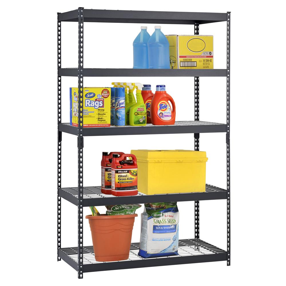 Muscle Rack Steel Storage Rack - Black