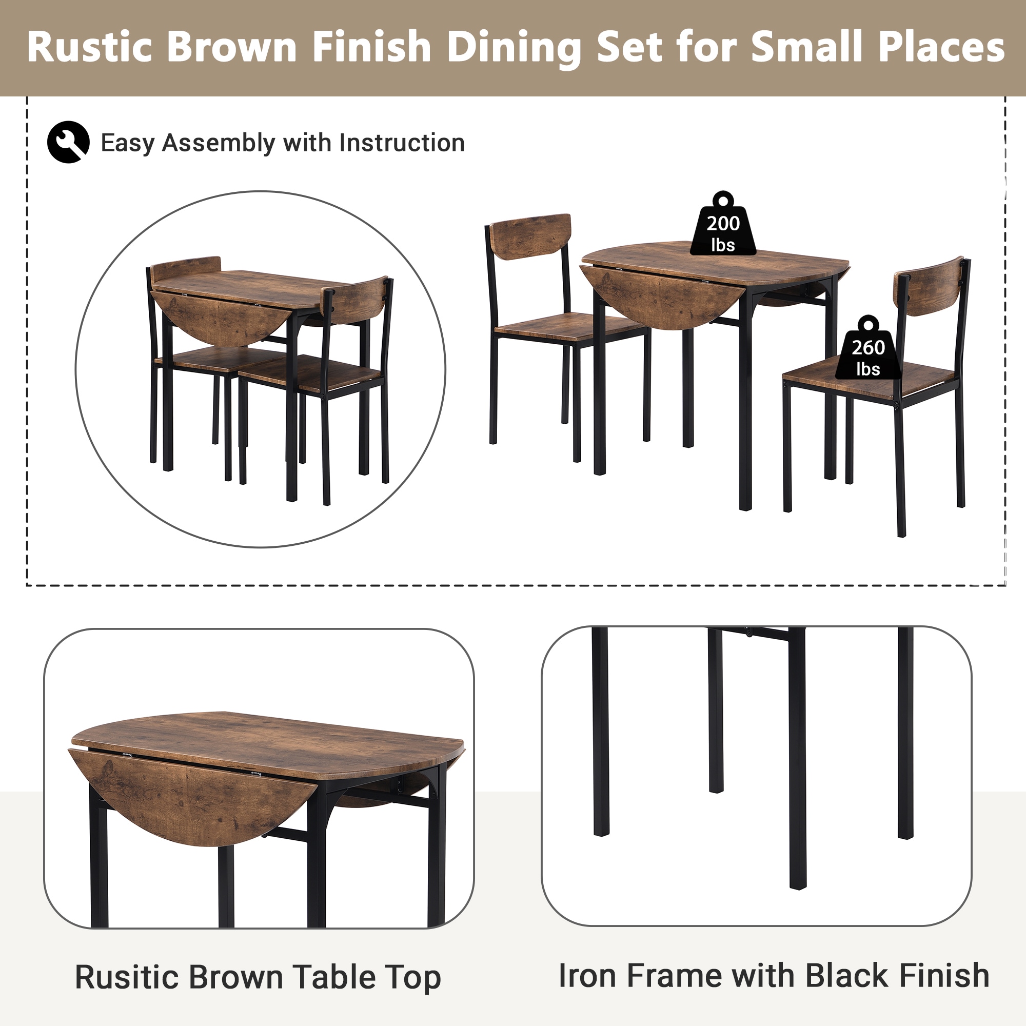 SINOFURN SYA010579BN Dining-Sets - View #18