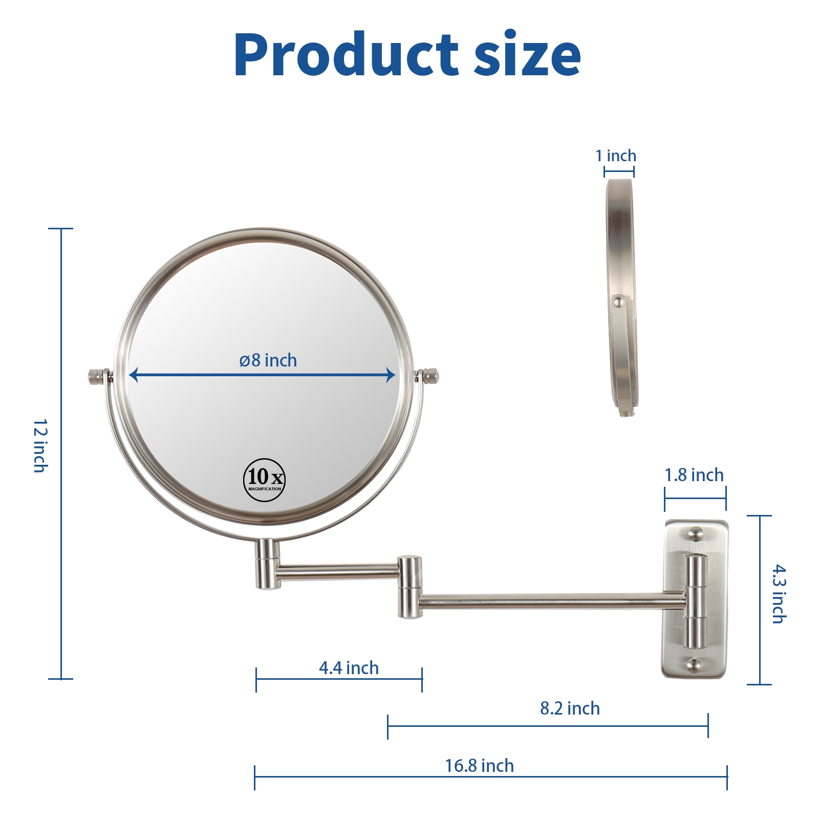Maocao Hoom BH71310 Makeup-Mirrors - View #4