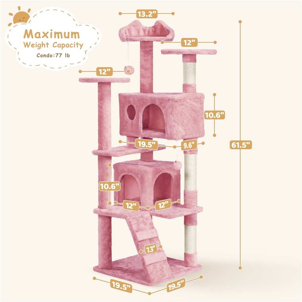 Yaheetech LS7Q300001 Cat-Trees - View #3