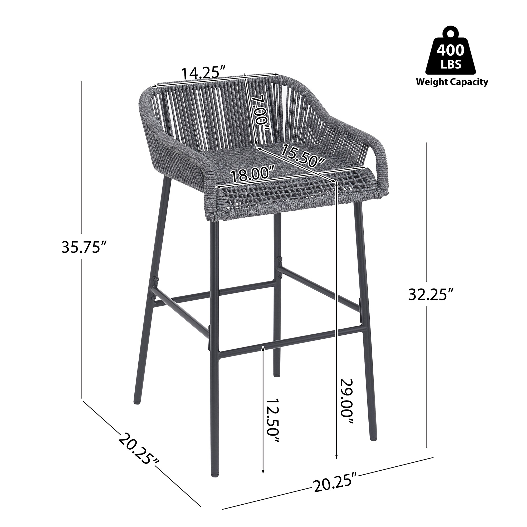 Bybafun YF8000110 Patio-Chairs - View #4
