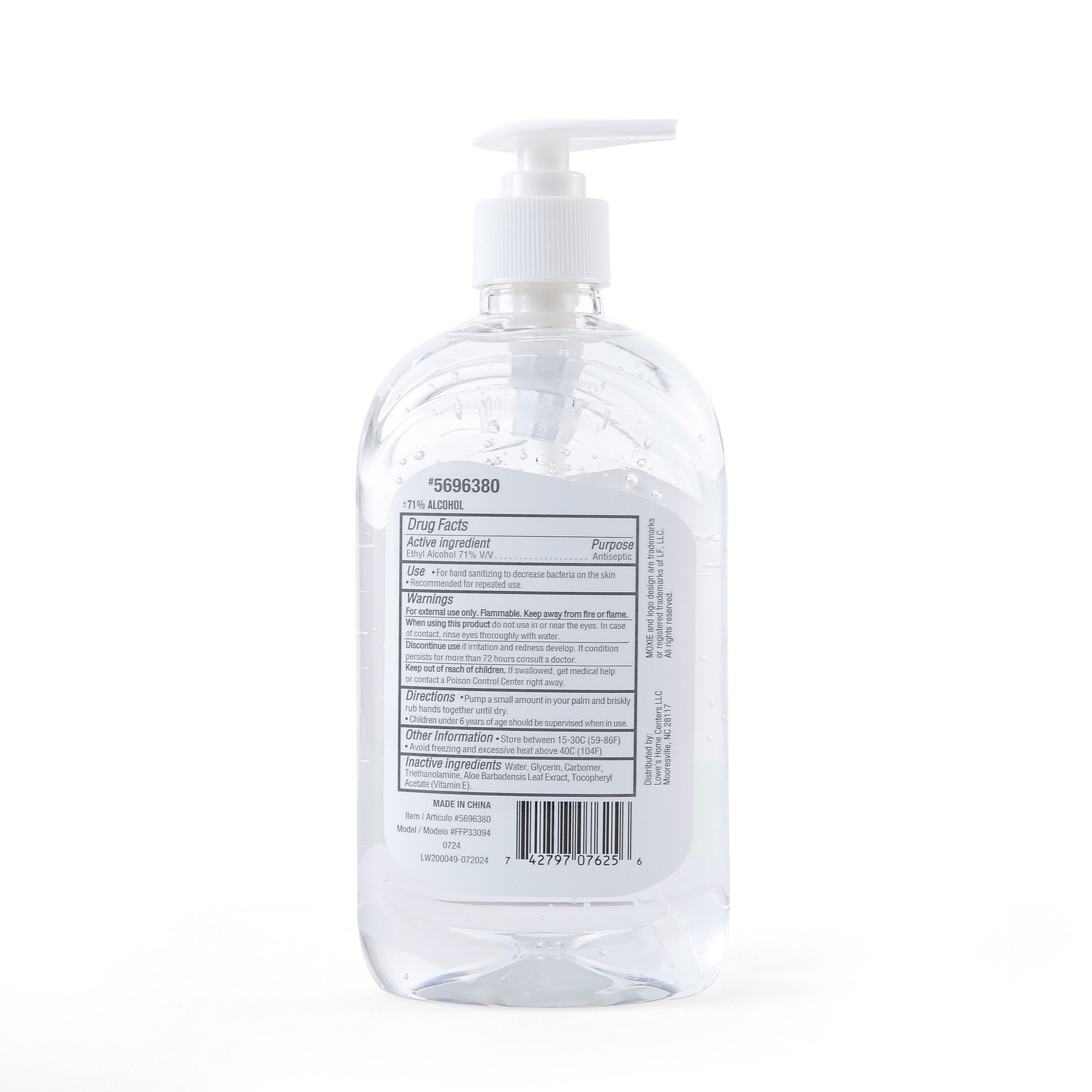 MOXIE FFP33094 Hand-Sanitizers - View #6