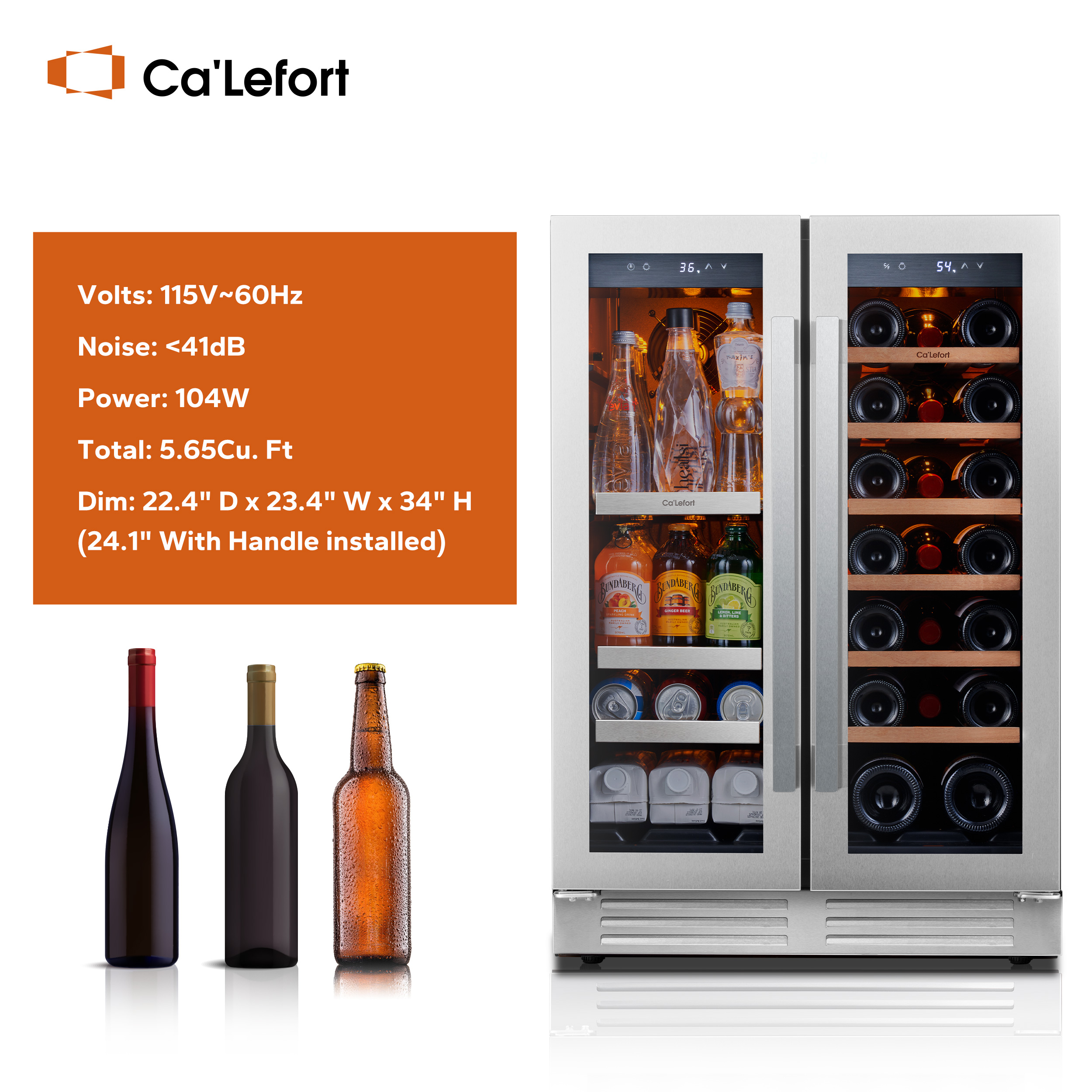Ca'Lefort CLF-WF24-LS Beverage-Dispensers - View #2