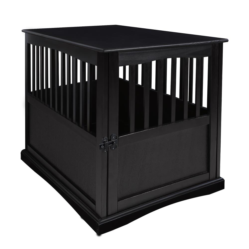Casual Home 600-22 Medium (26 - 40 lbs.) Wood Dog/Cat Crate Indoor ( 3.05-Feet L x 2-Feet W x 2.44-Feet H )