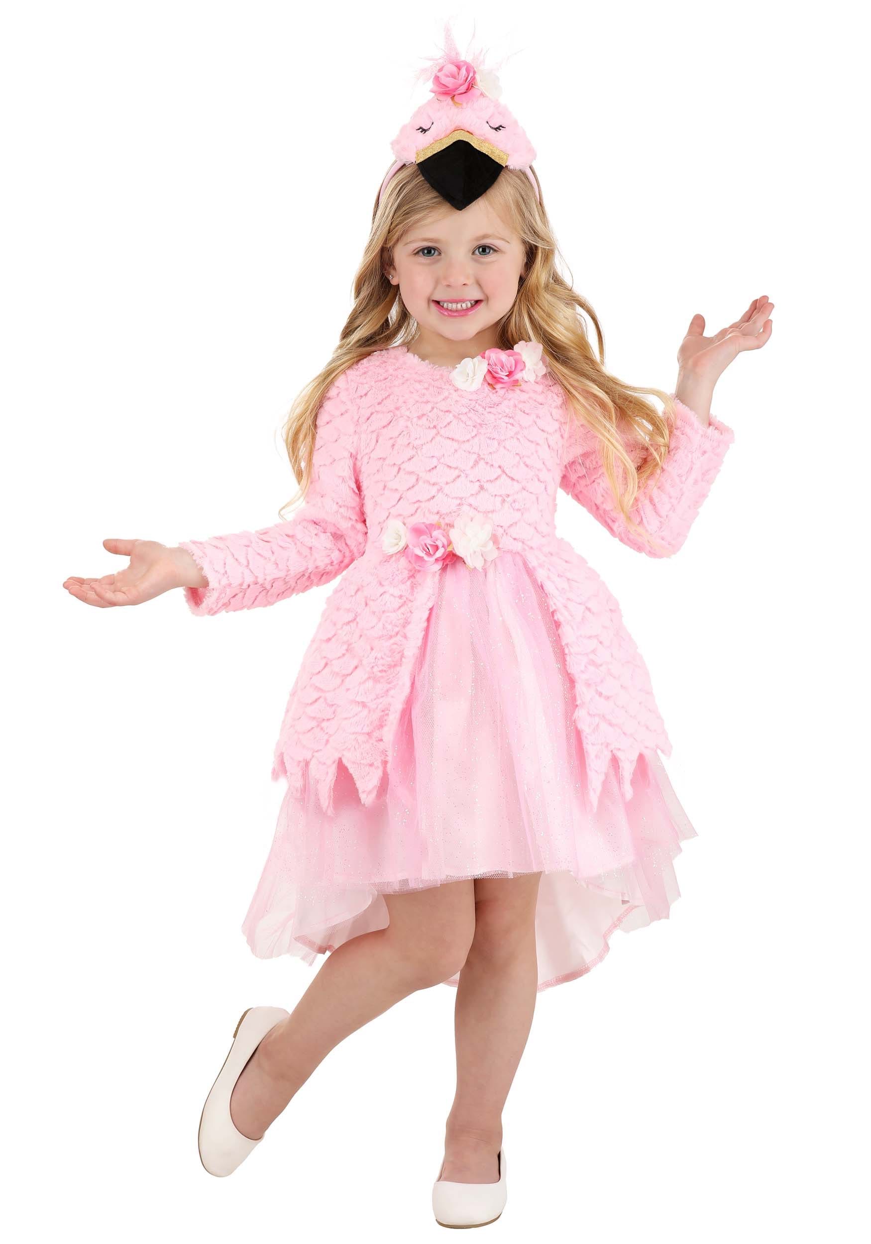 HalloweenCostumes - FUN Costumes Girl's Toddler Tutu Flamingo Costume Animal Costumes 2T