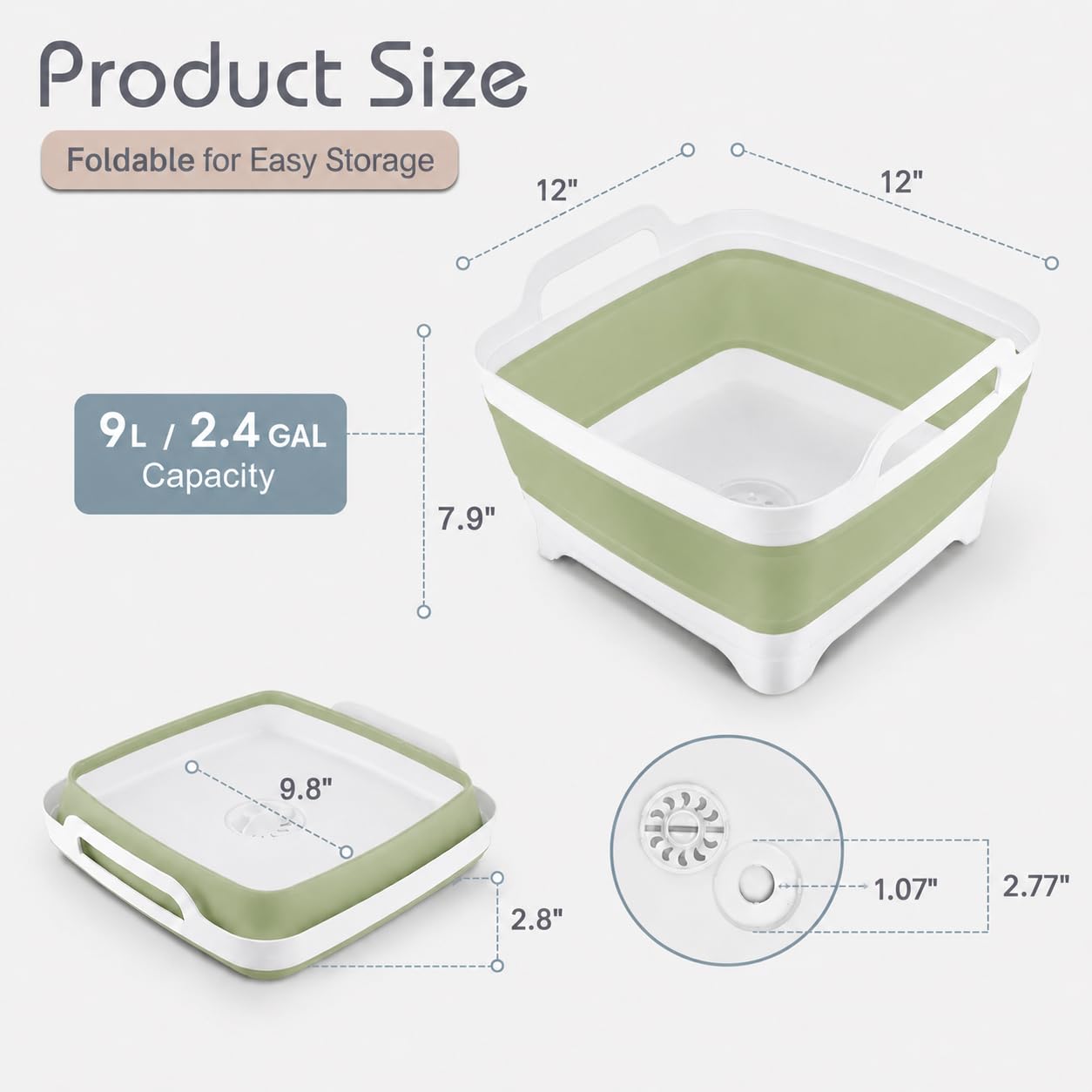 Phewnyzo LPW0728W263 Portable-Sinks - View #2