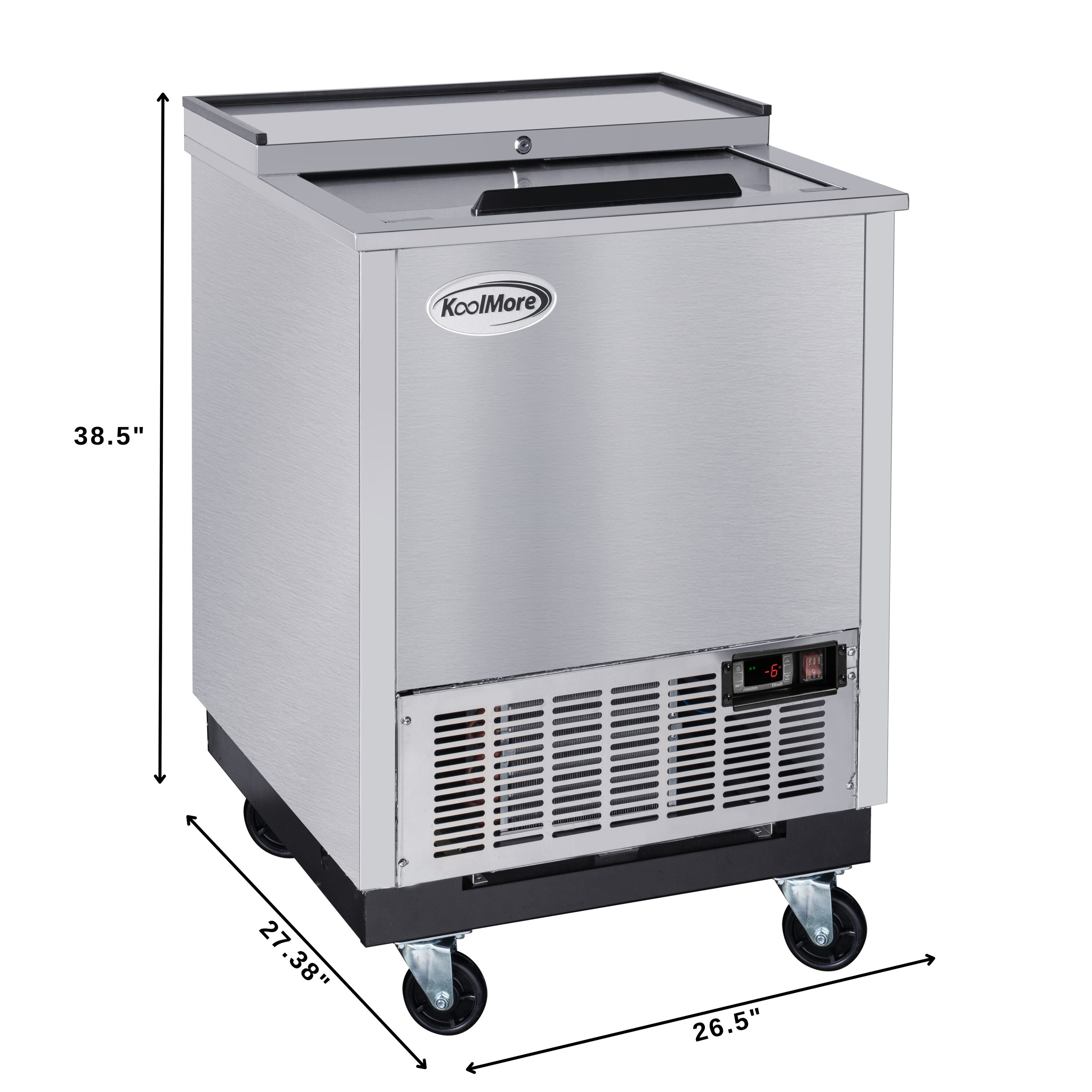KoolMore LOW-KM-GF25-SS Commercial-Freezers - View #5