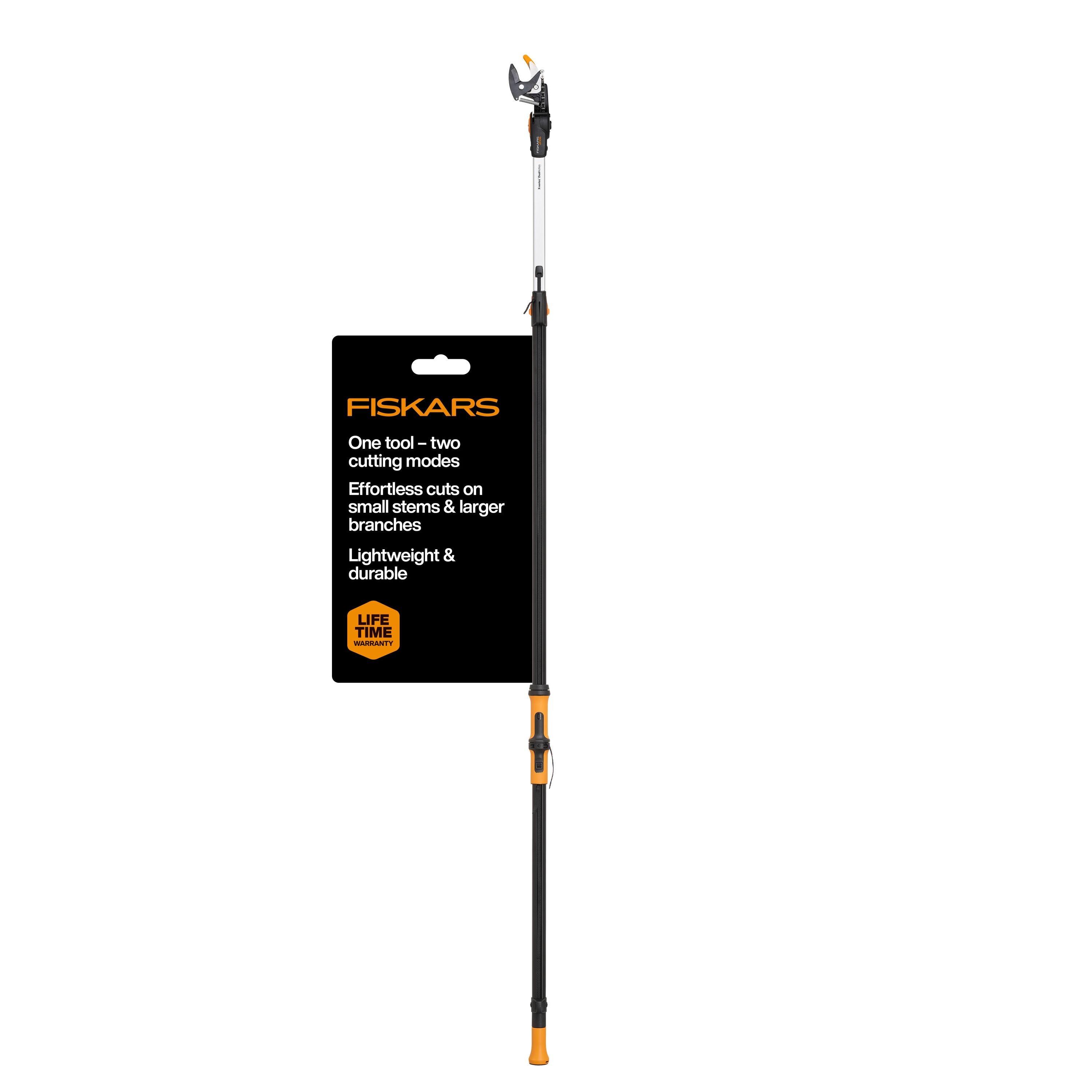 Fiskars DualAction 13-ft Aluminum Pole Pruner