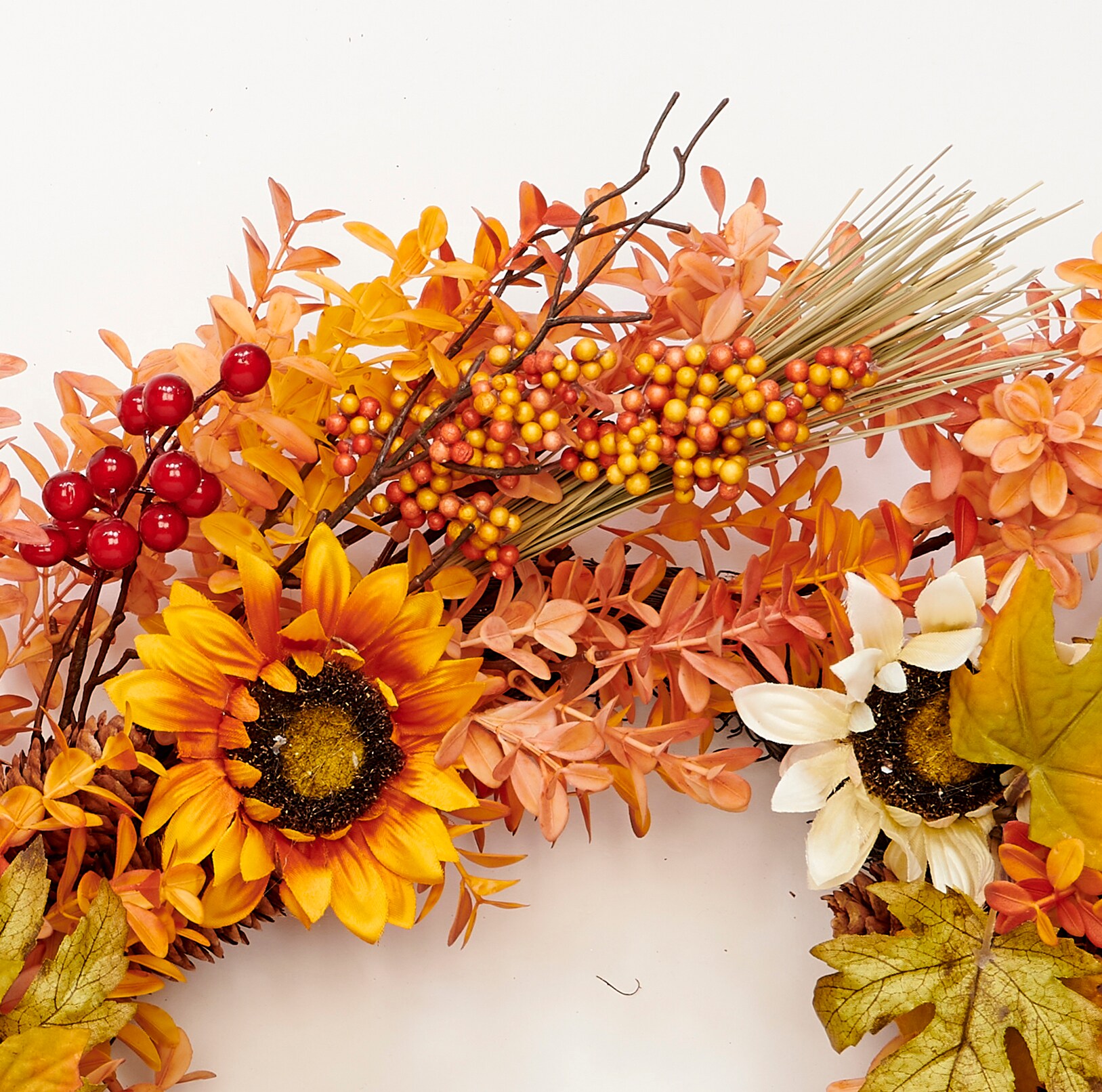 Worth Imports 9991 Artificial-Thanksgiving-Wreaths - View #2