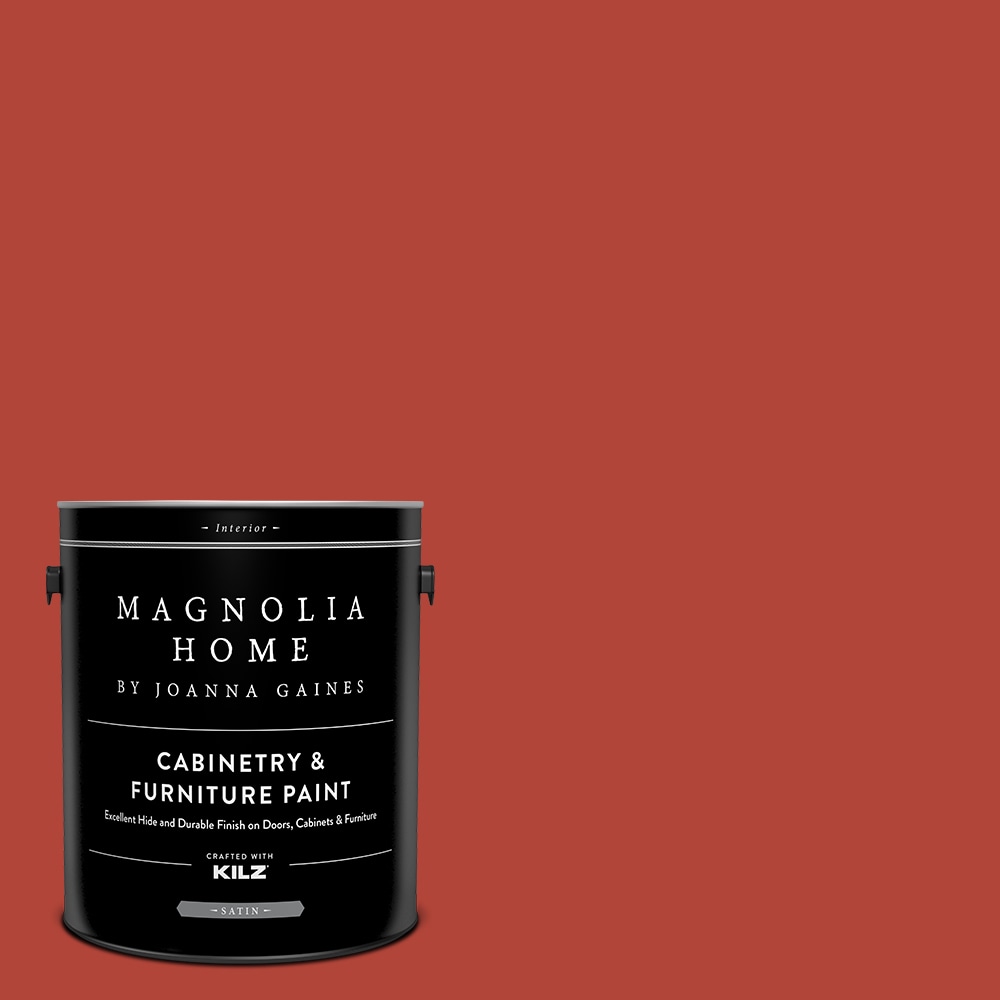 Magnolia Home MAG034-4141123  by Joanna Gaines Satin Hopscotch MAG034 Tintable Cabinet Furniture Paint Enamel ( 1-gallon )