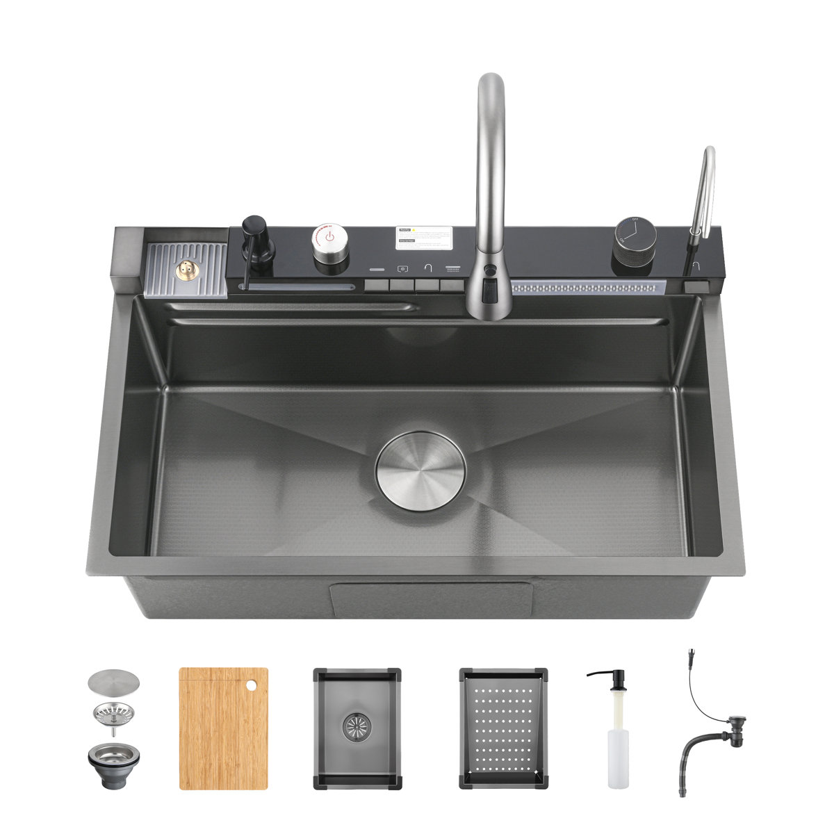 Cozy  Drop-in or undermount 30-in x 18-in Stainless Steel Single Bowl 18-Gauge Kitchen Sink