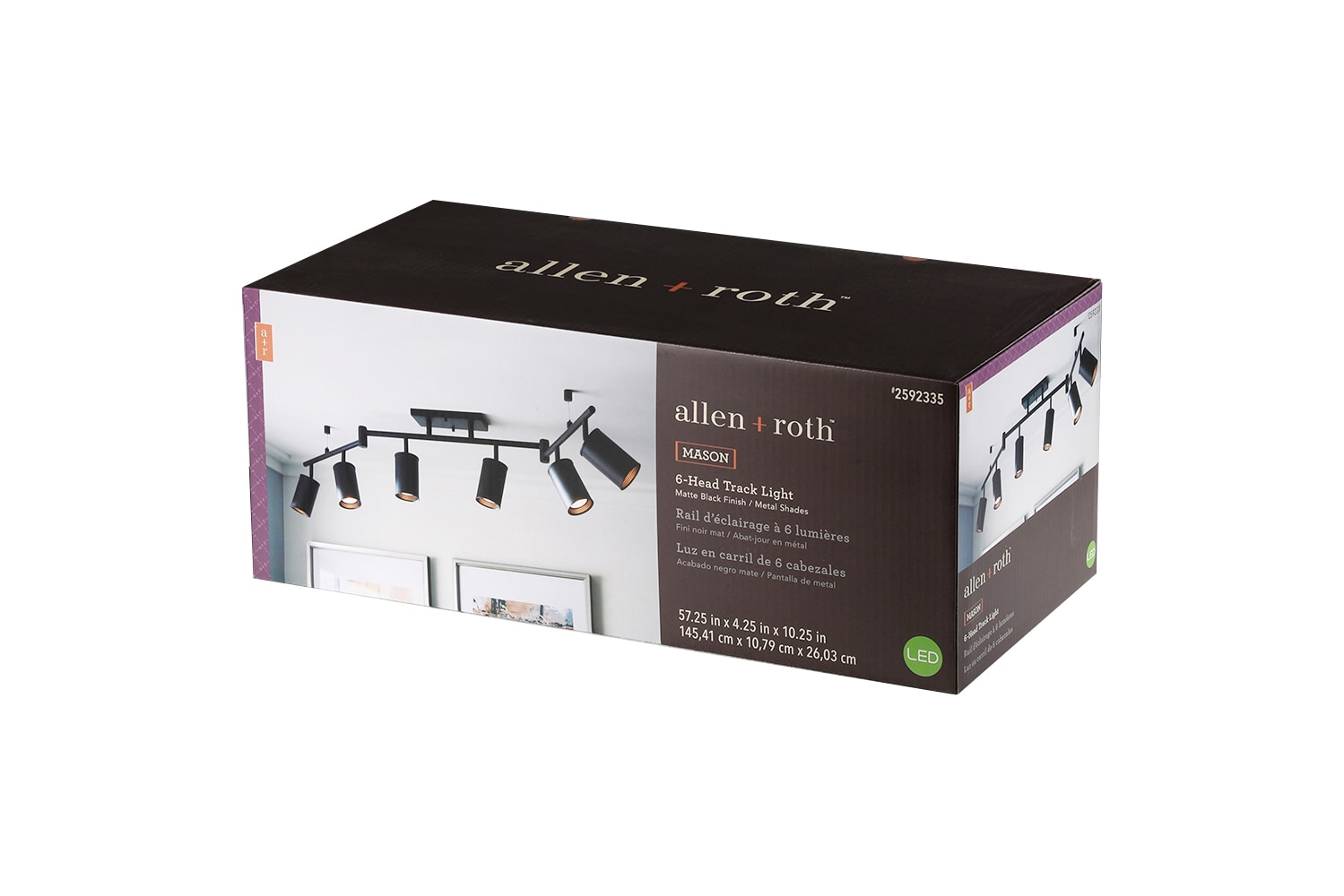 allen + roth KMH1406H Fixed-Track-Lighting - View #7