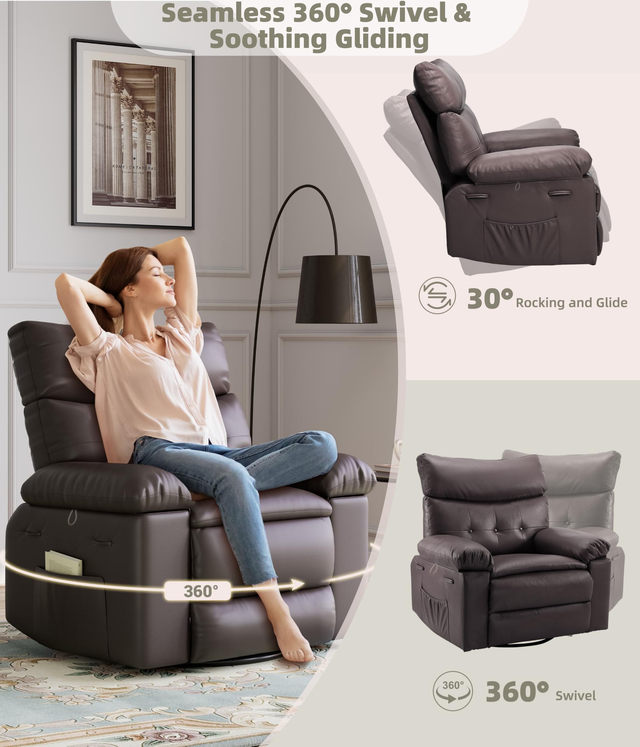 GarveeLife CD9D4OYAFJE057W recliners - View #7