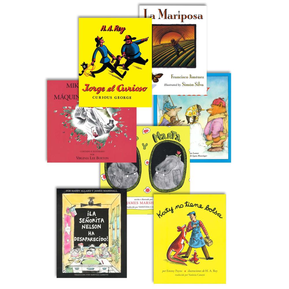 Houghton Mifflin Harcourt ISBN9780618681129 Spanish Storybook Set Children's Books