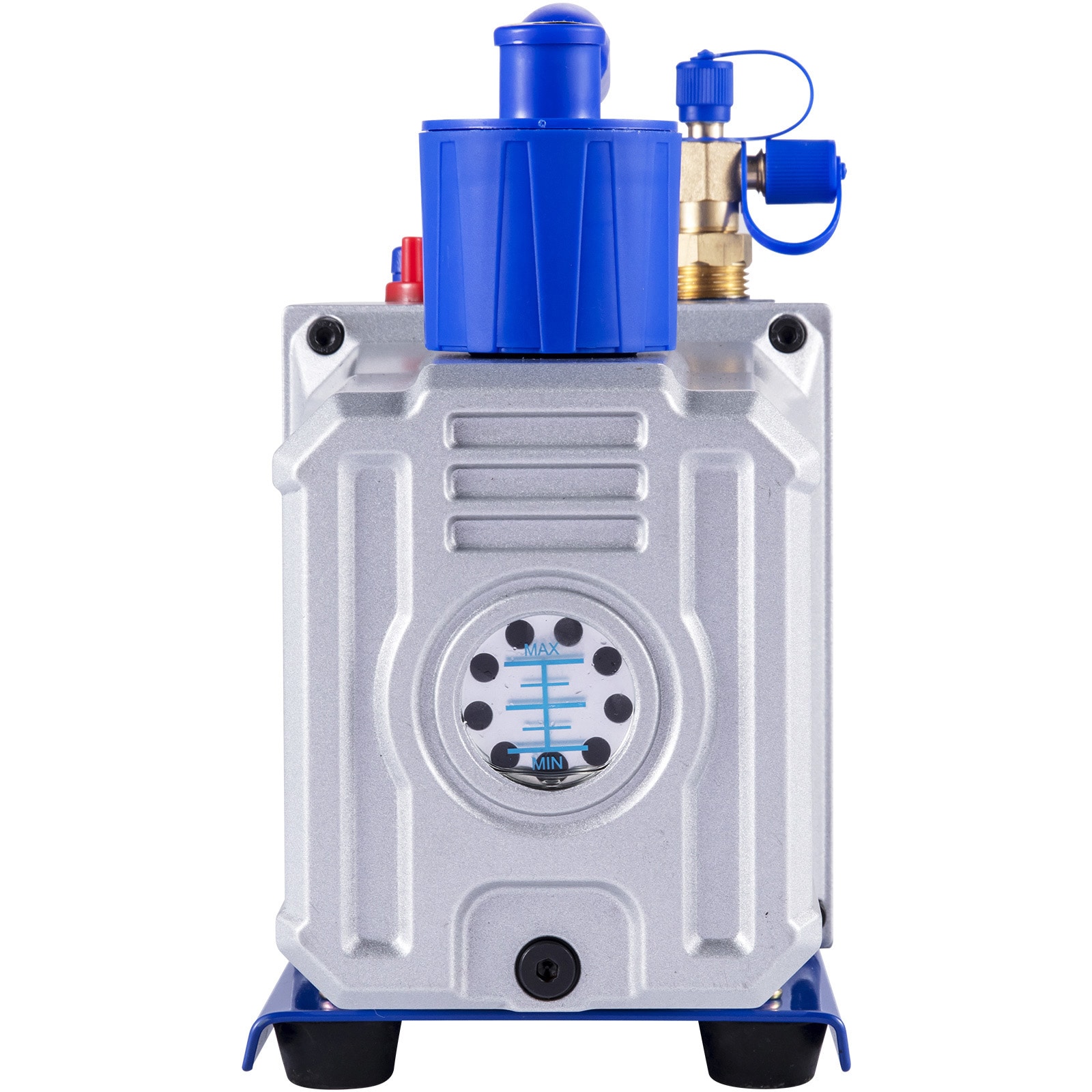 GIVIMO Two-Stage HVAC Vacuum Pump 1-HP Rotary Vane Pump 10-CFM 0.3-Pa 110V for Auto AC Refrigerant Recharge R134a R410A R22 R404 Service #LW108GIVSS3042