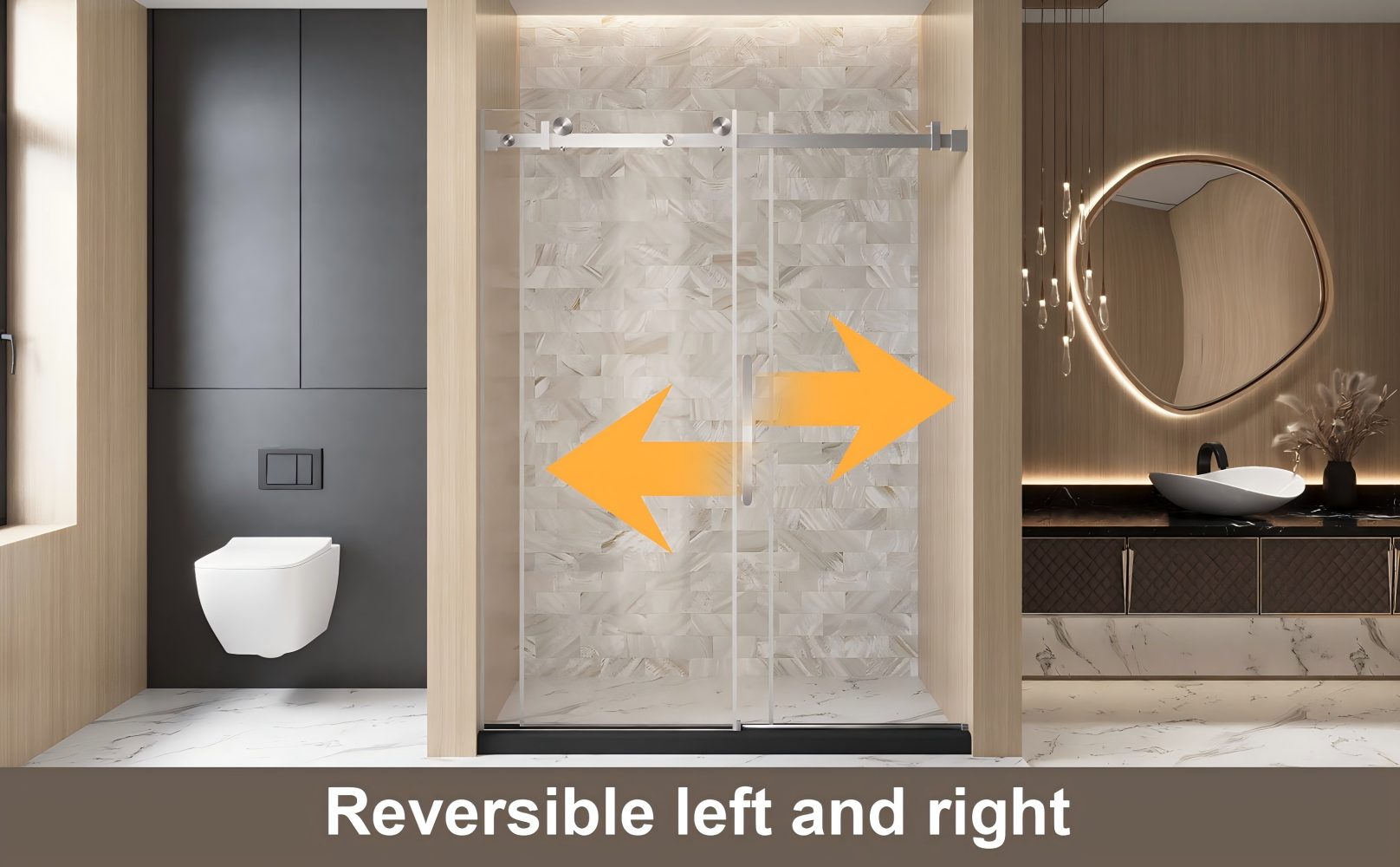 AAZJ JBF-W1675P307004 Shower-Doors - View #3