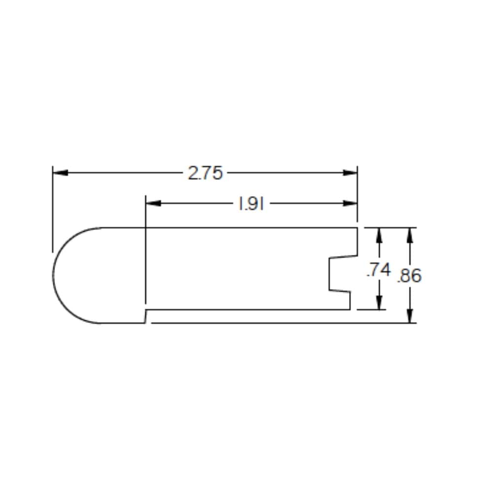 Flexco 894183 Stair-Nosing - View #6