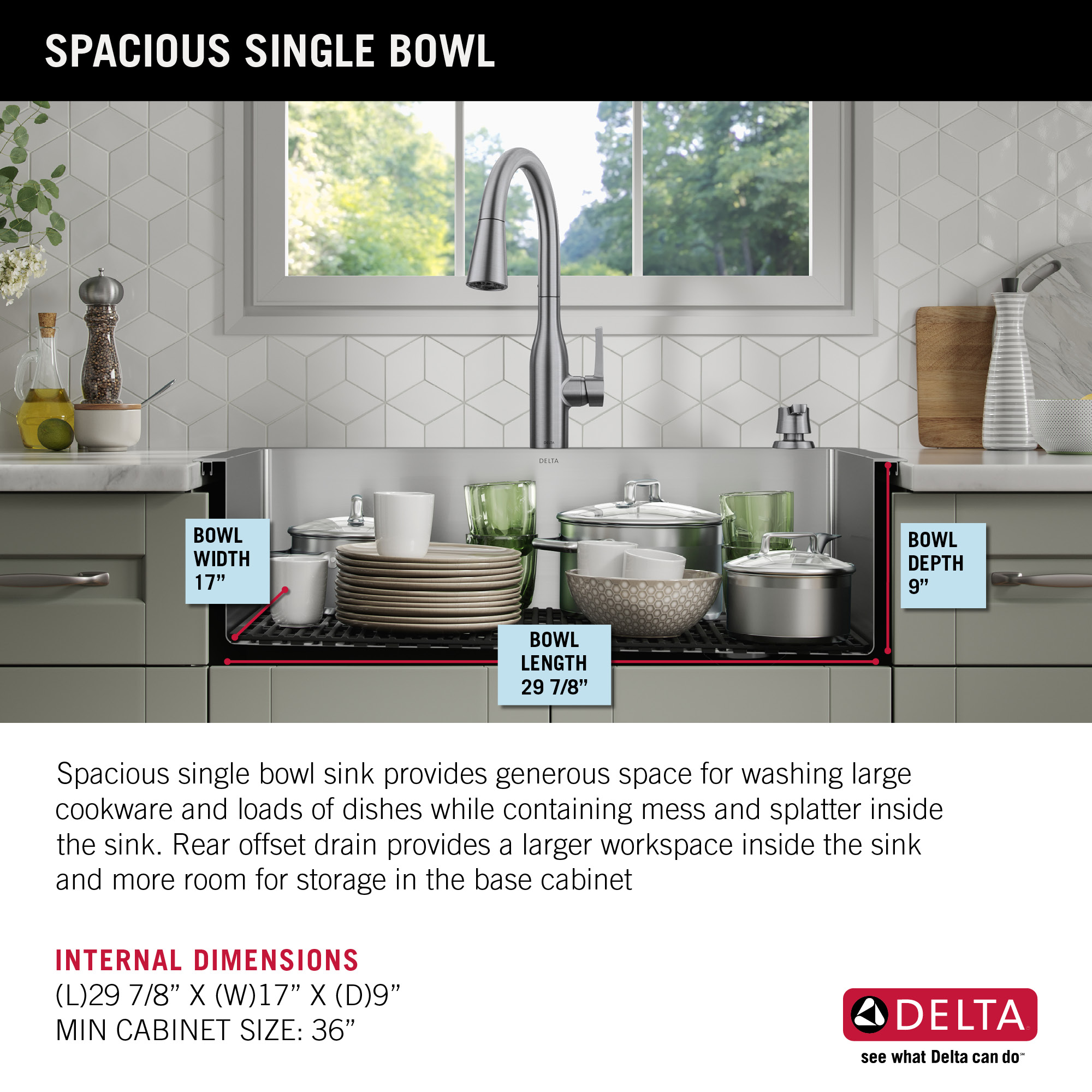 Delta 952138-T33S-SS Kitchen-Sinks - View #8