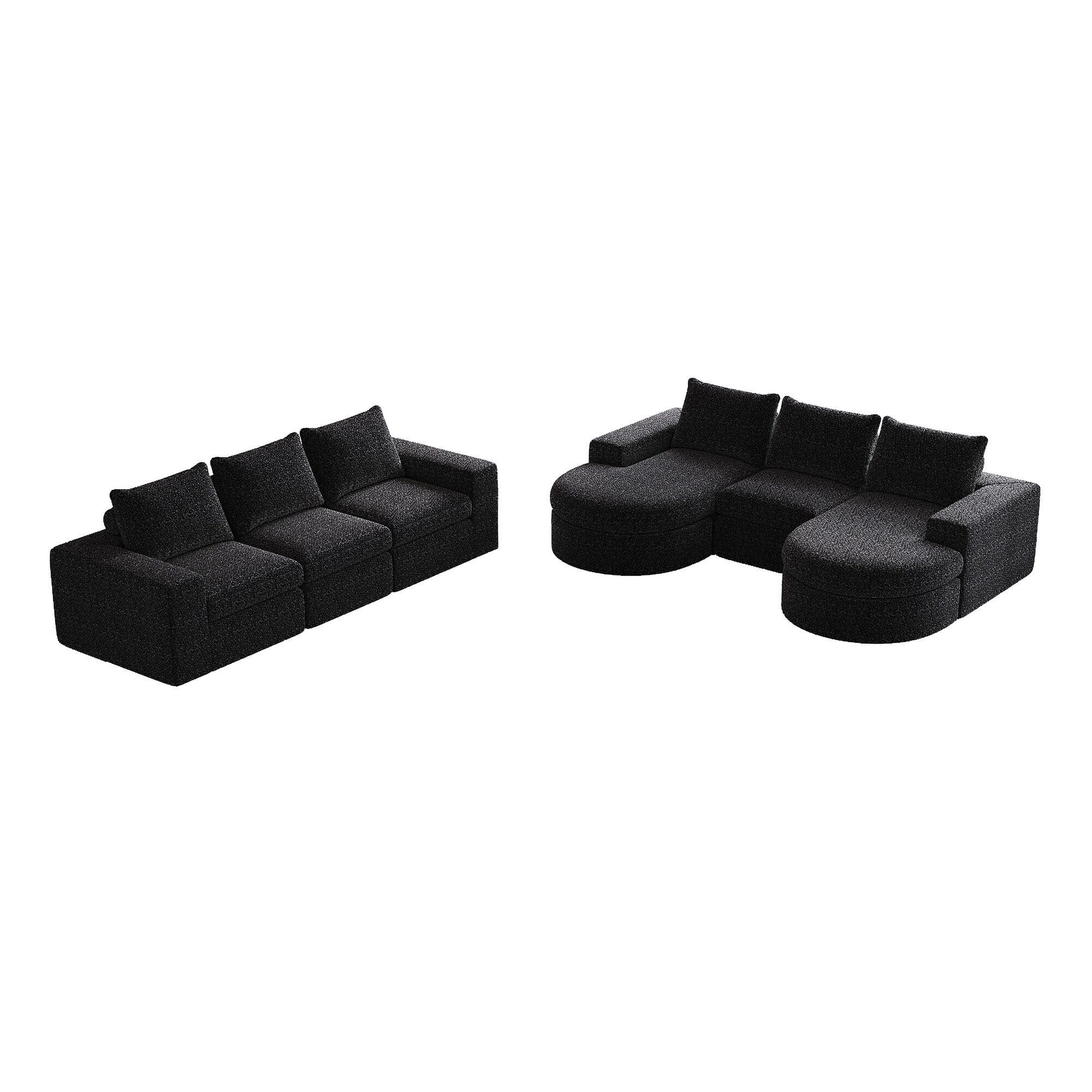 SINOFURN SYA020372BG Sofas-Loveseats - View #8