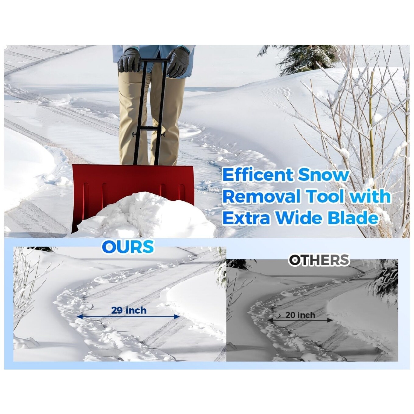 Garvee LYU01PPG-346ACW94 Snow-Shovels - View #3