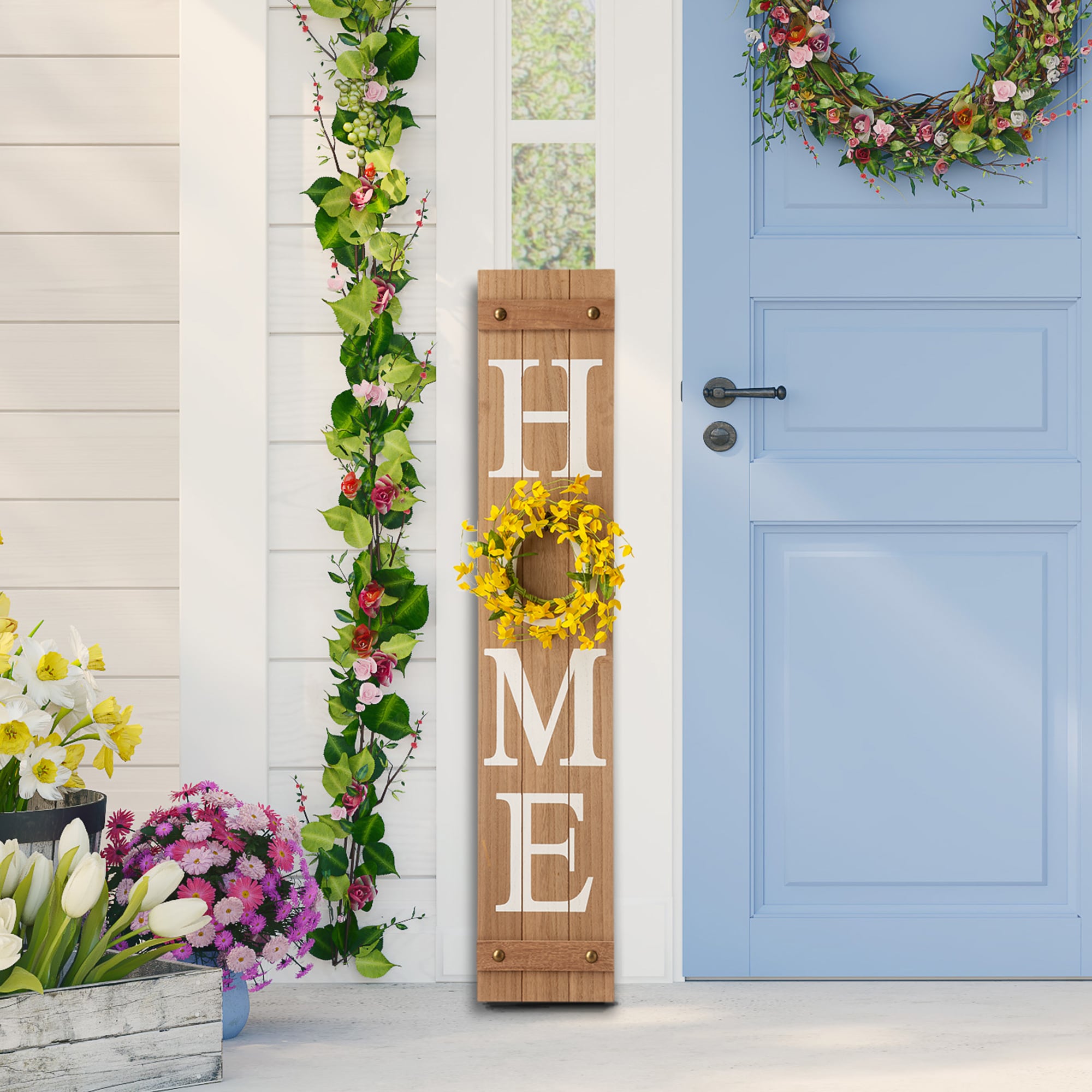 Glitzhome 2020300002 Indoor-Spring-Decorations - View #7