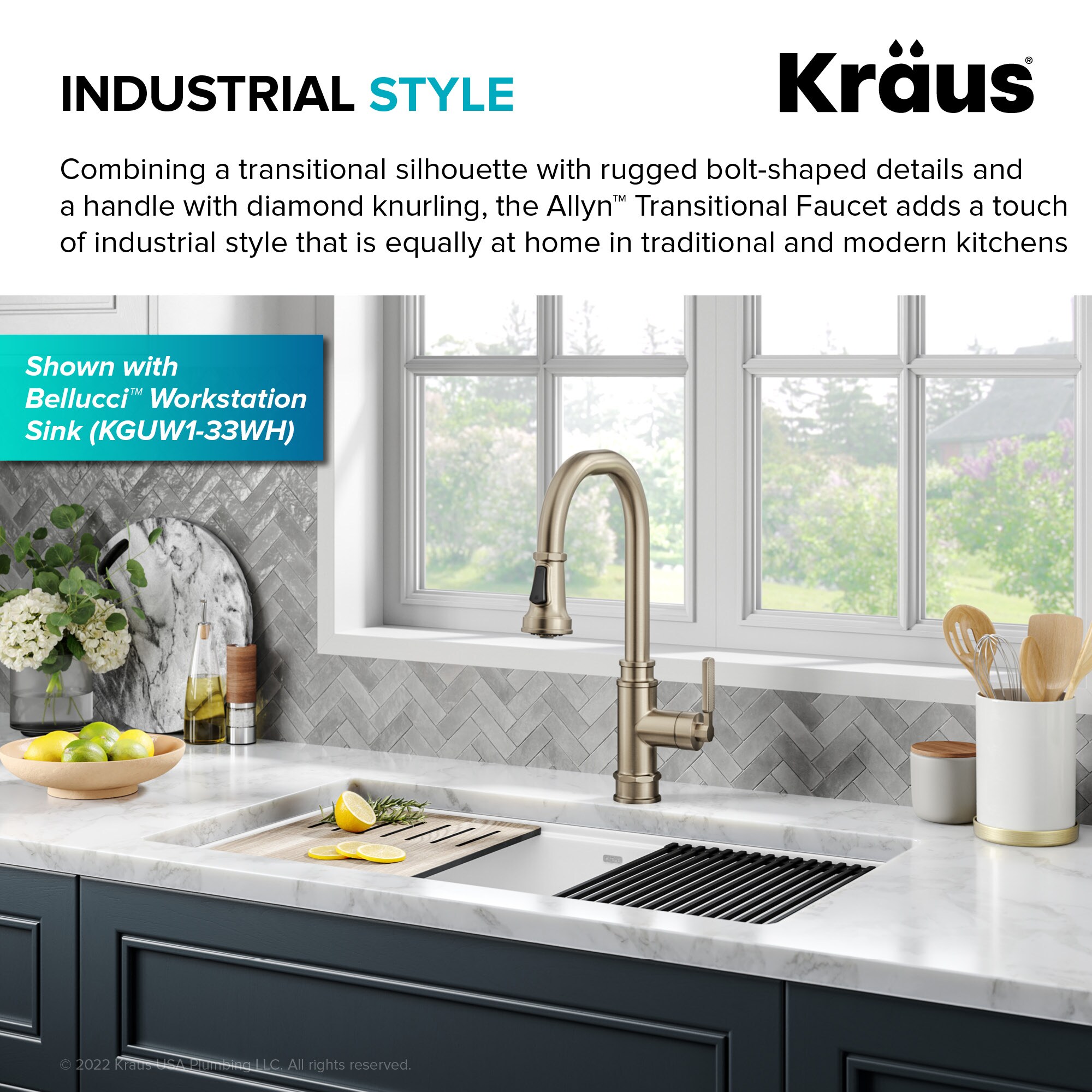 Kraus KPF-4101SFACB Kitchen-Faucets - View #4