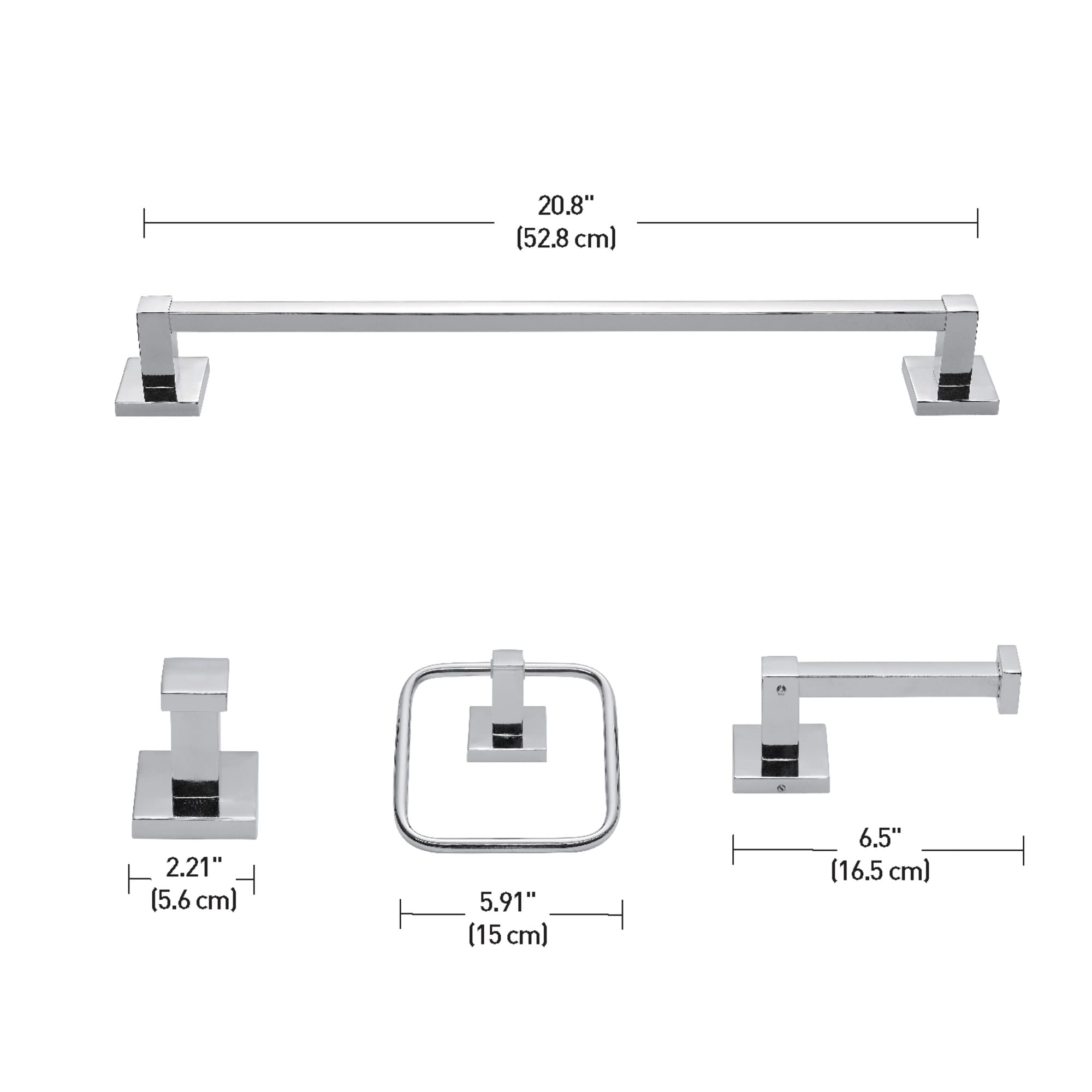 Globe Electric 51368 Decorative-Bath-Hardware-Kits - View #7