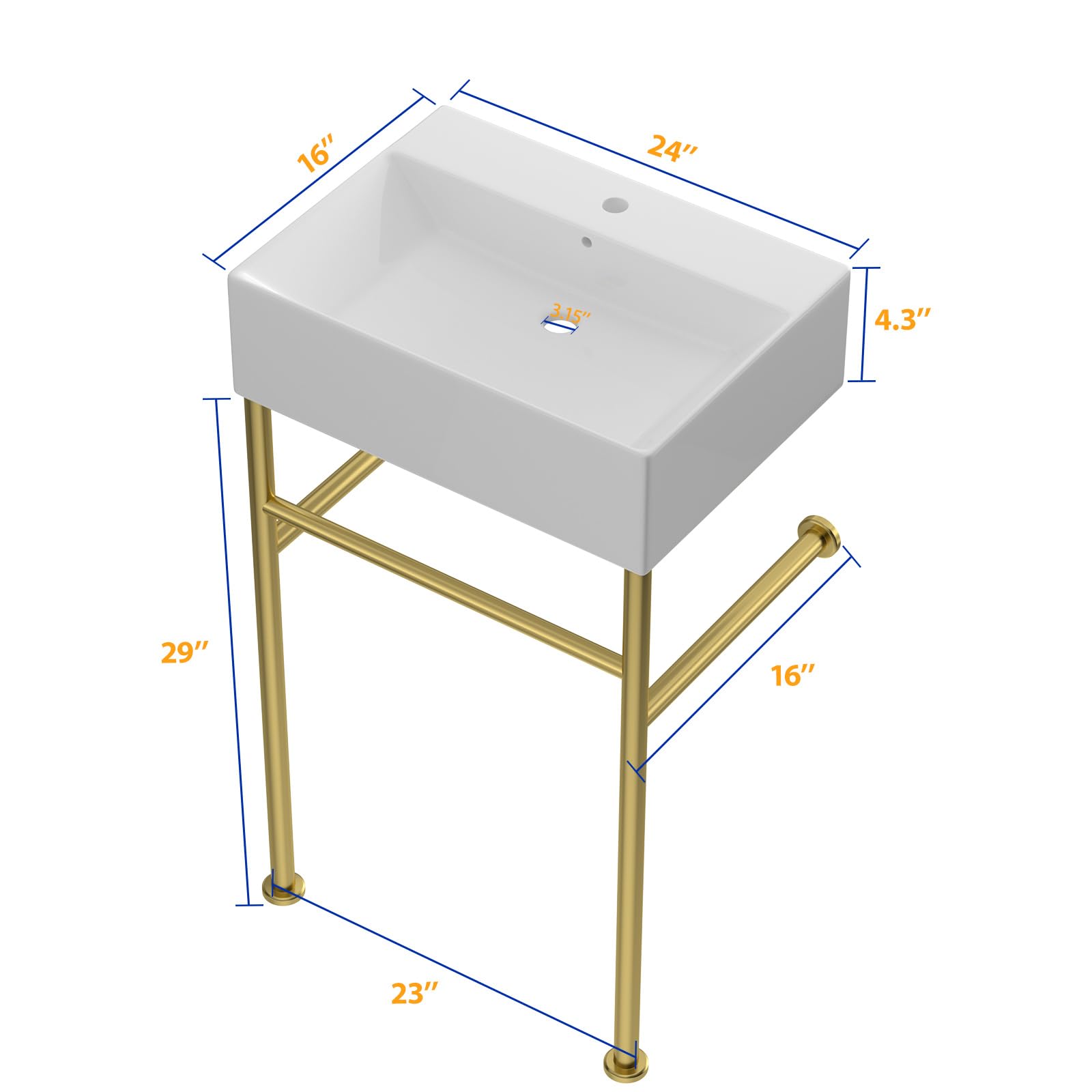 Dcolora DC-FS2402 Console-Sinks - View #9