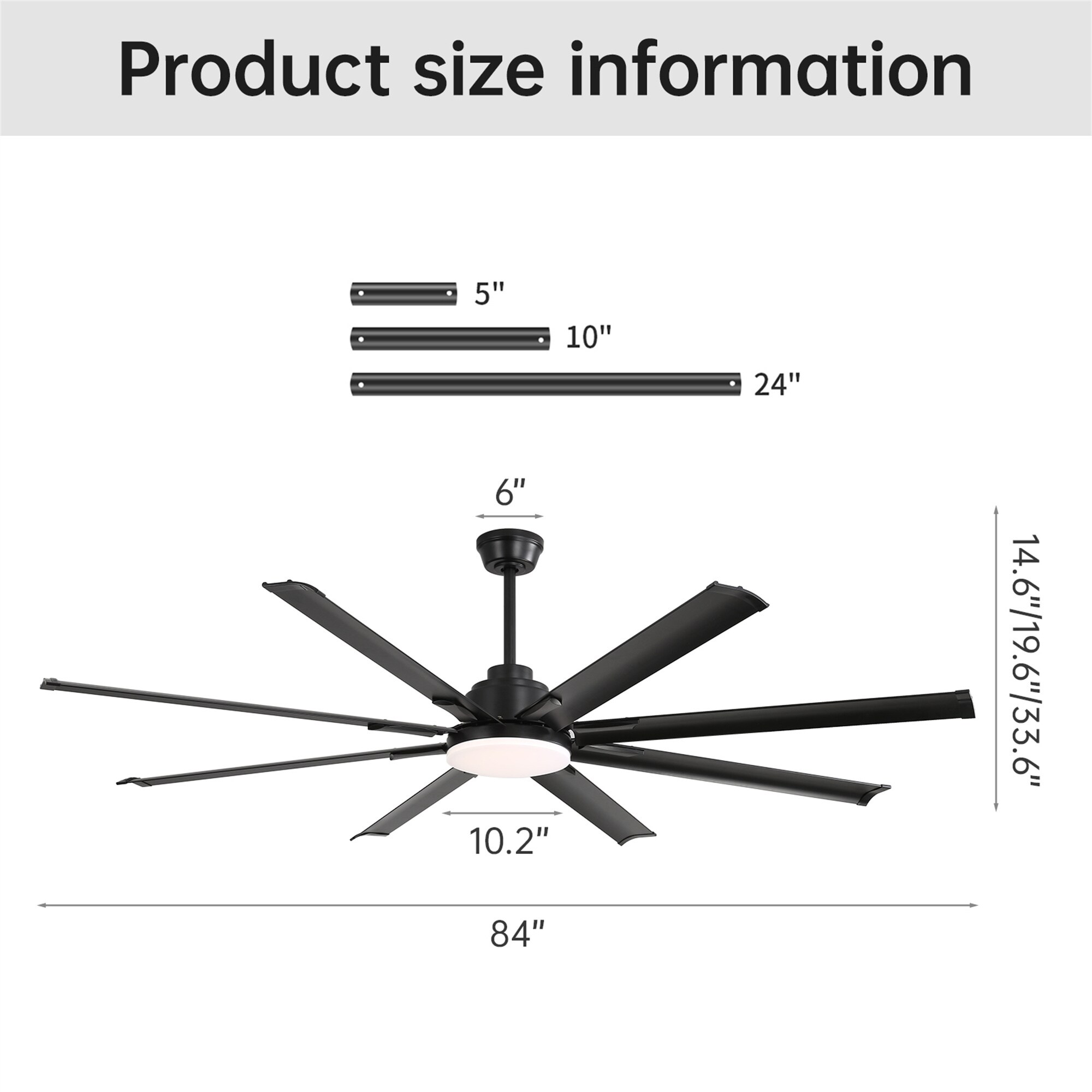BABOOM BOM-1-BKORKBS Ceiling-Fans - View #4