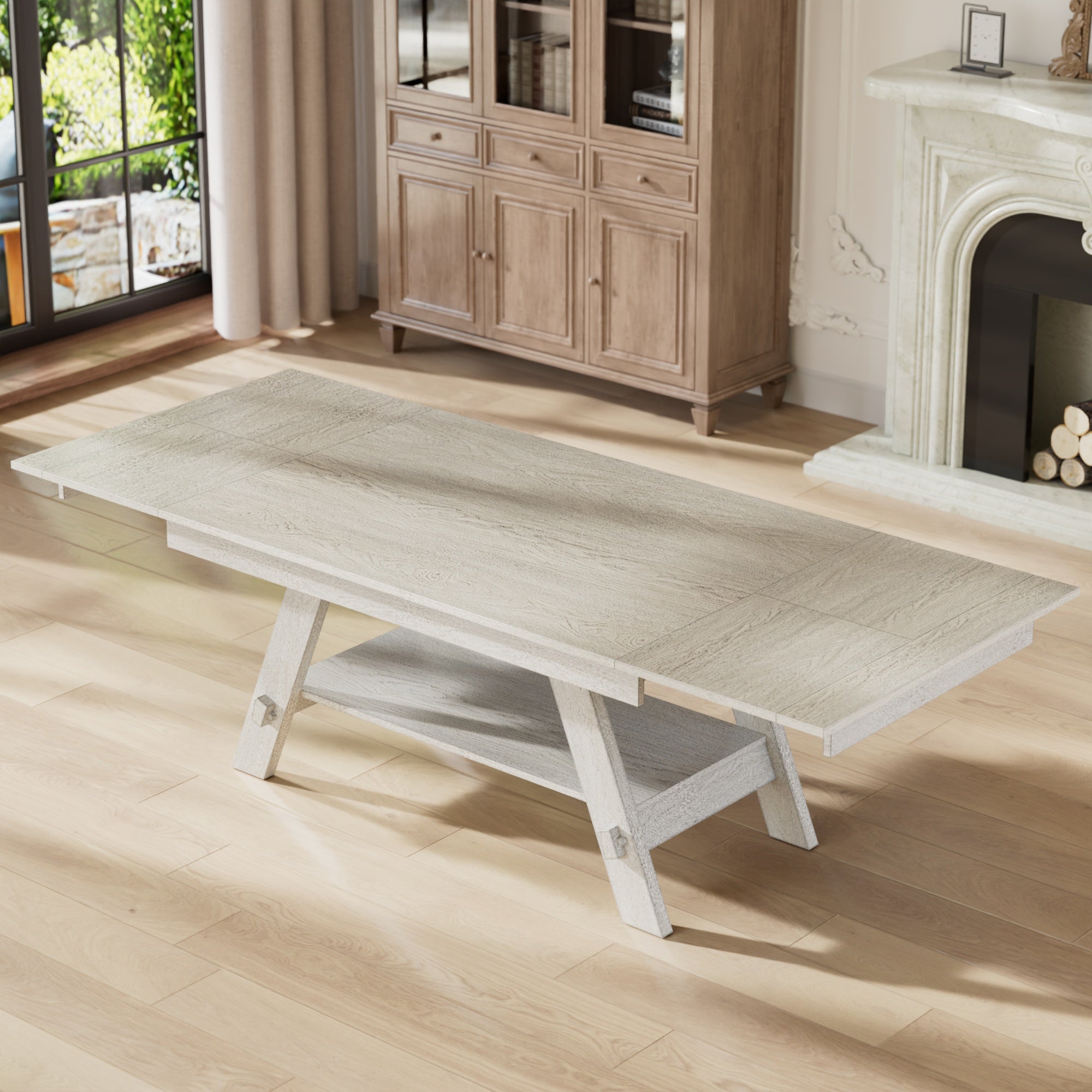 Vecelo LOE-AE-T24-GRY Dining-Tables - View #2