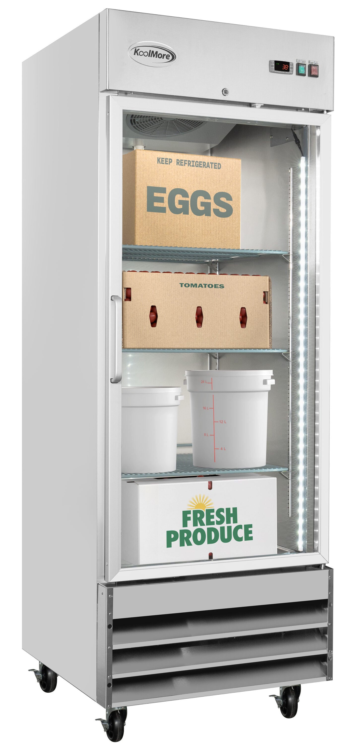 KoolMore R29-1G Commercial-Refrigerators - View #4