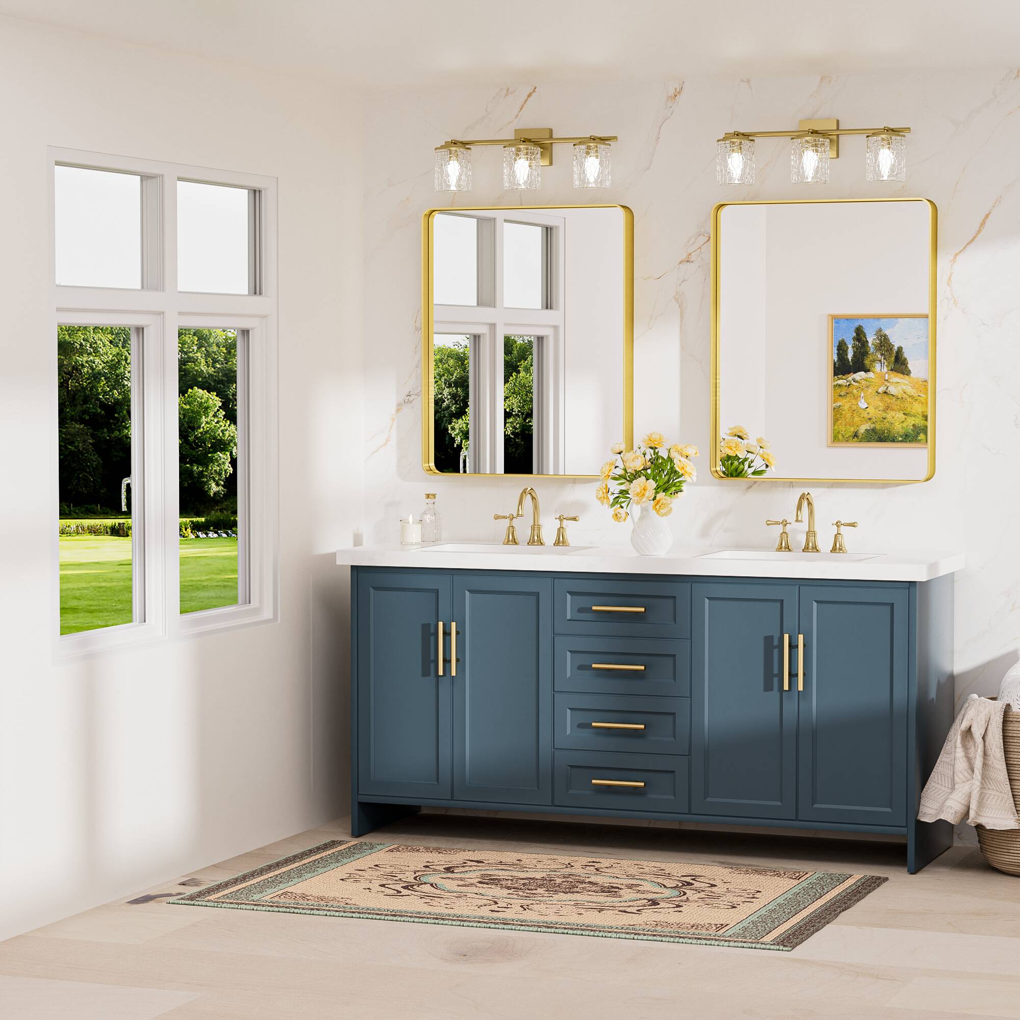 Keonjinn LW-JSKYJ2-7191GD Decor-Mirrors - View #2