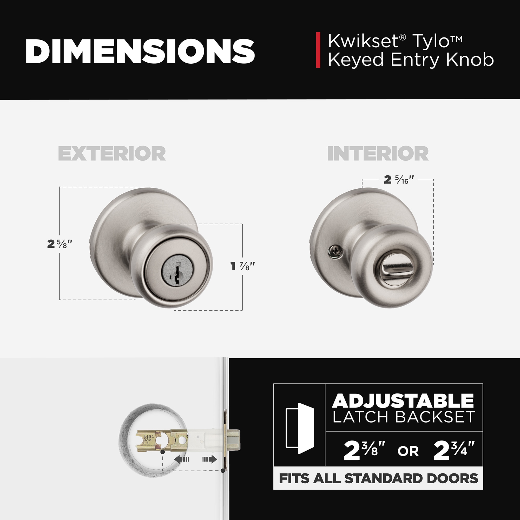Kwikset 94002-852 Door-Knobs - View #8