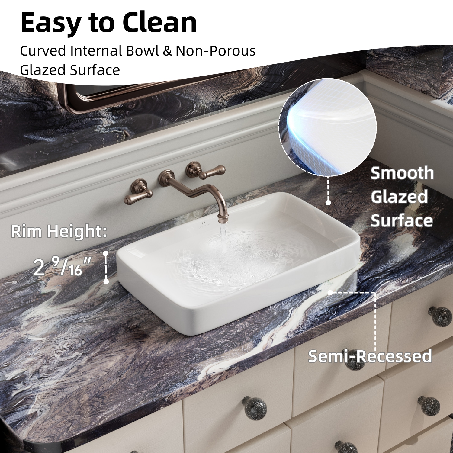 Los Flexi LSLFBSR-1912-0 Bath-Sink - View #10
