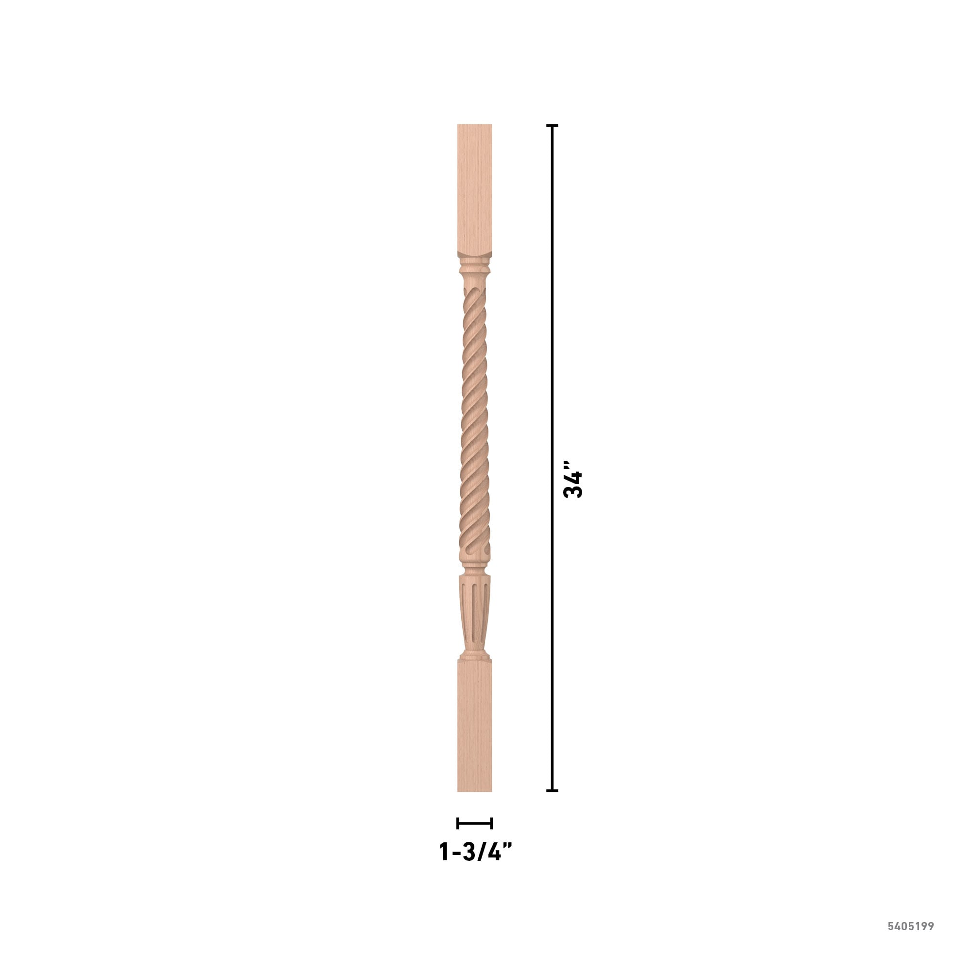 L.J. Smith Stair Systems LJT-2005-HM 34 Interior-Stairpart-Balusters - View #4