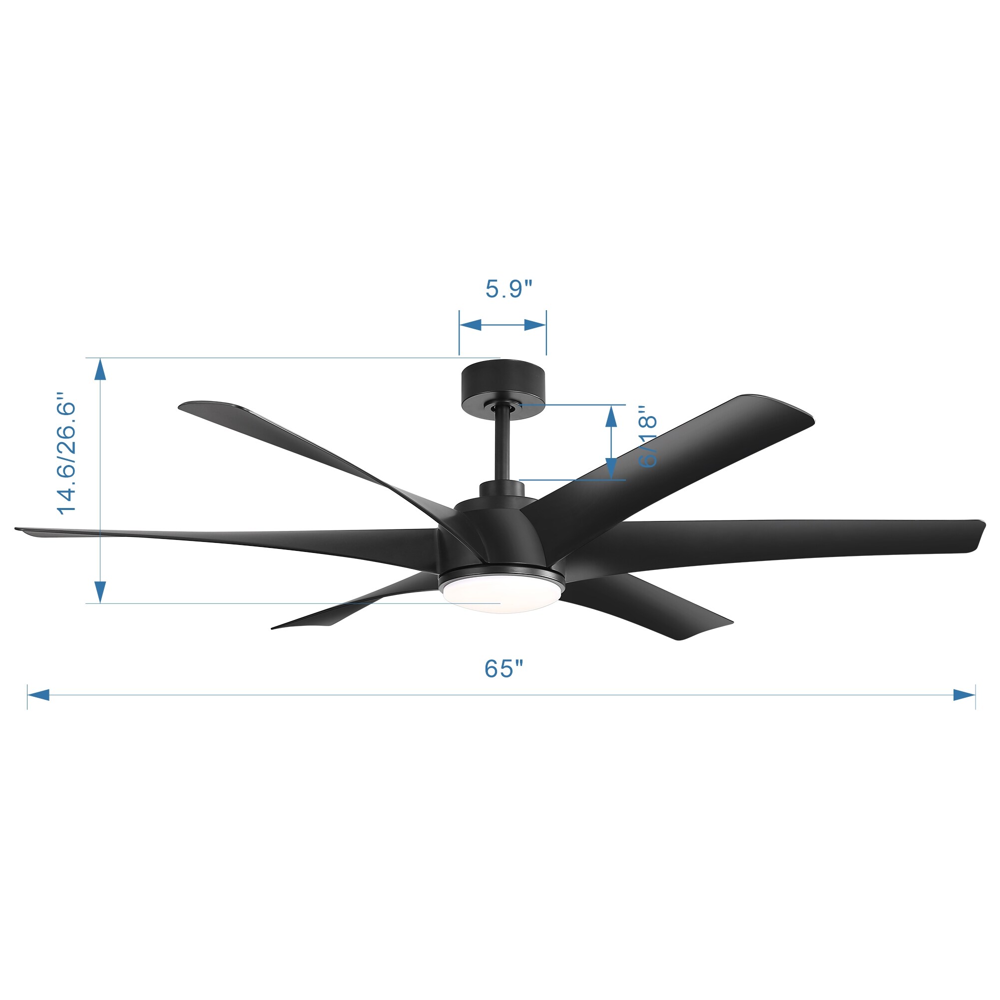 Breezary 24023-AB Ceiling-Fans - View #11
