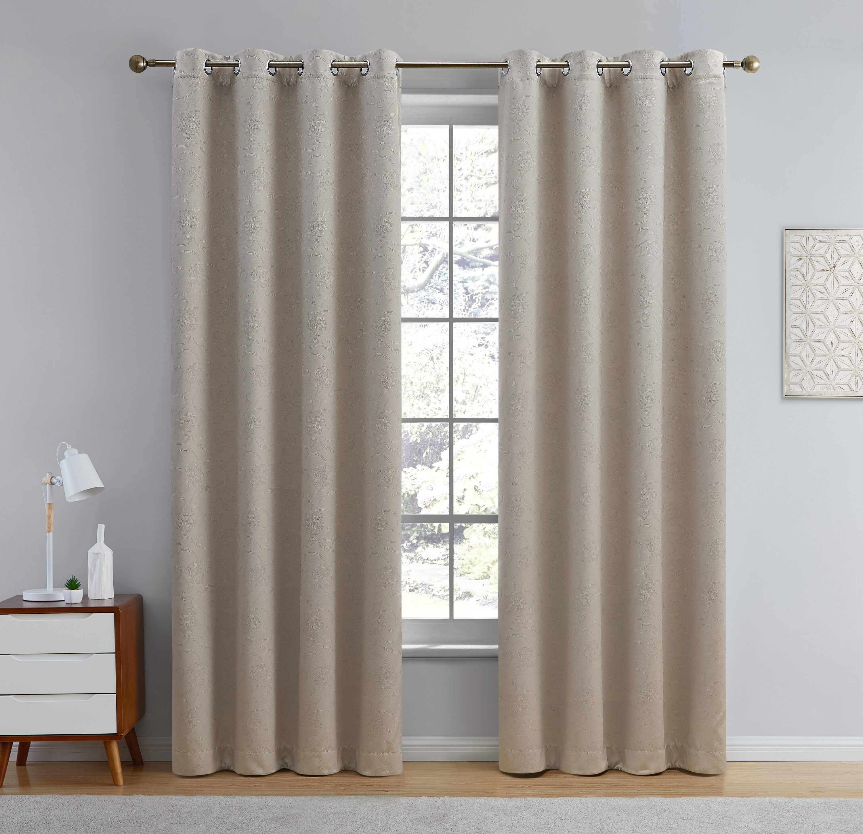 HLC.me TYLR-5272TAUP curtains - View #3