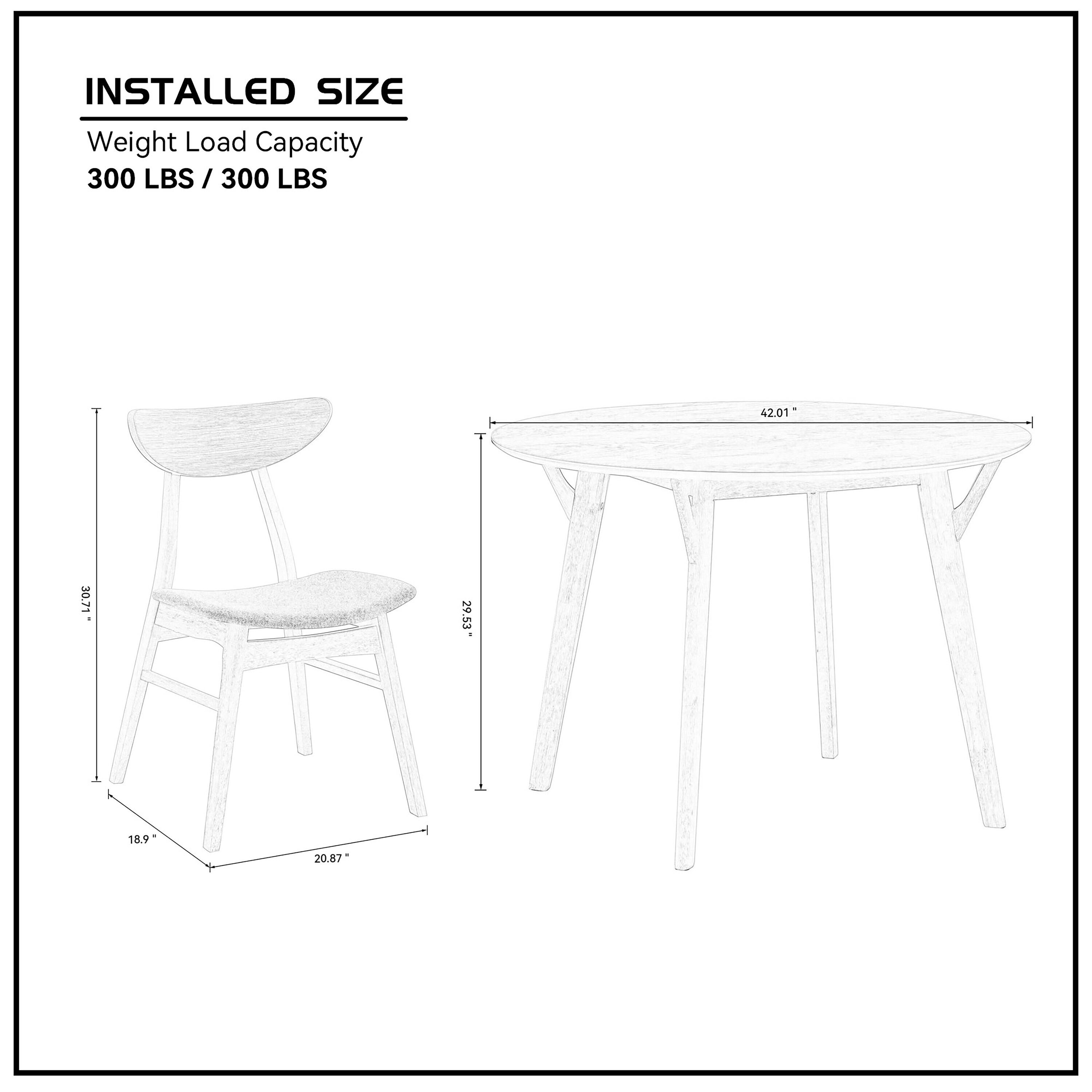 Clihome W50-ZO-0065 Dining-Sets - View #4