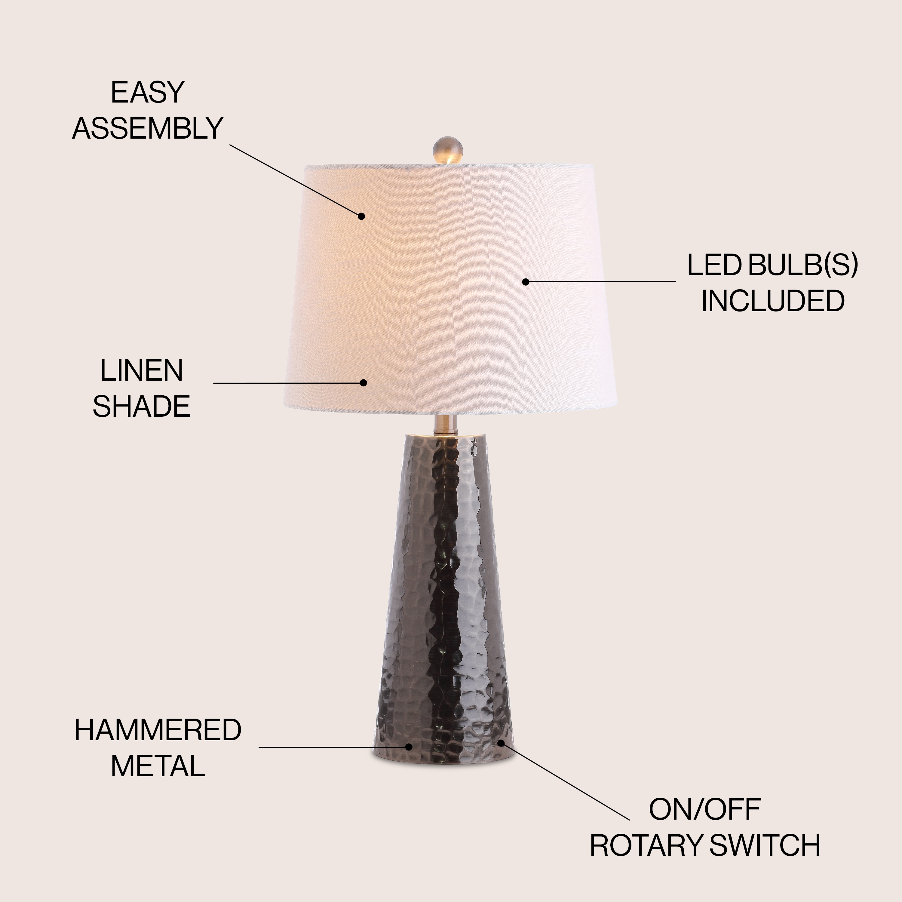 JONATHAN  Y JYL3024A Table-Lamps - View #3