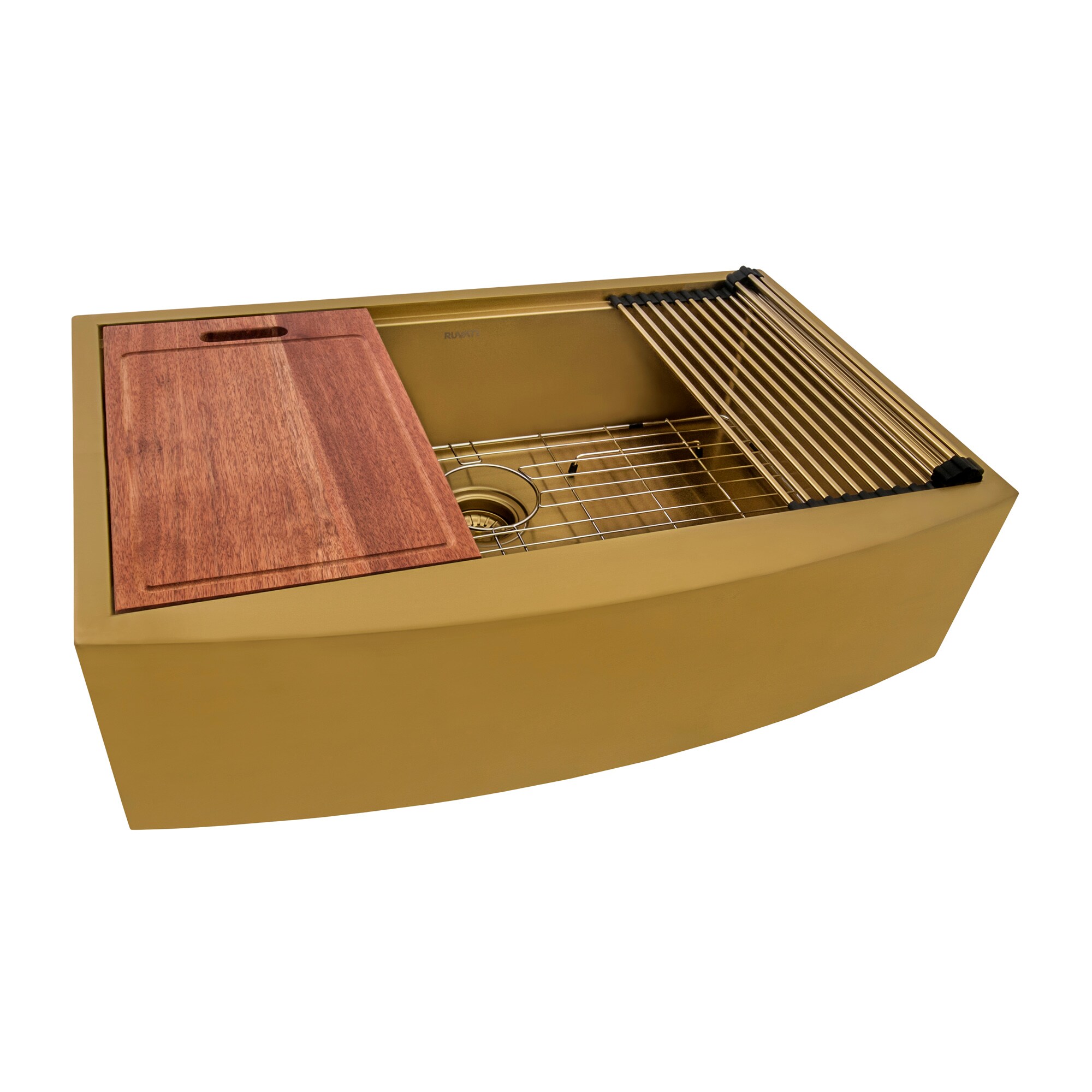 Ruvati RVH9106GG Kitchen-Sinks - View #3