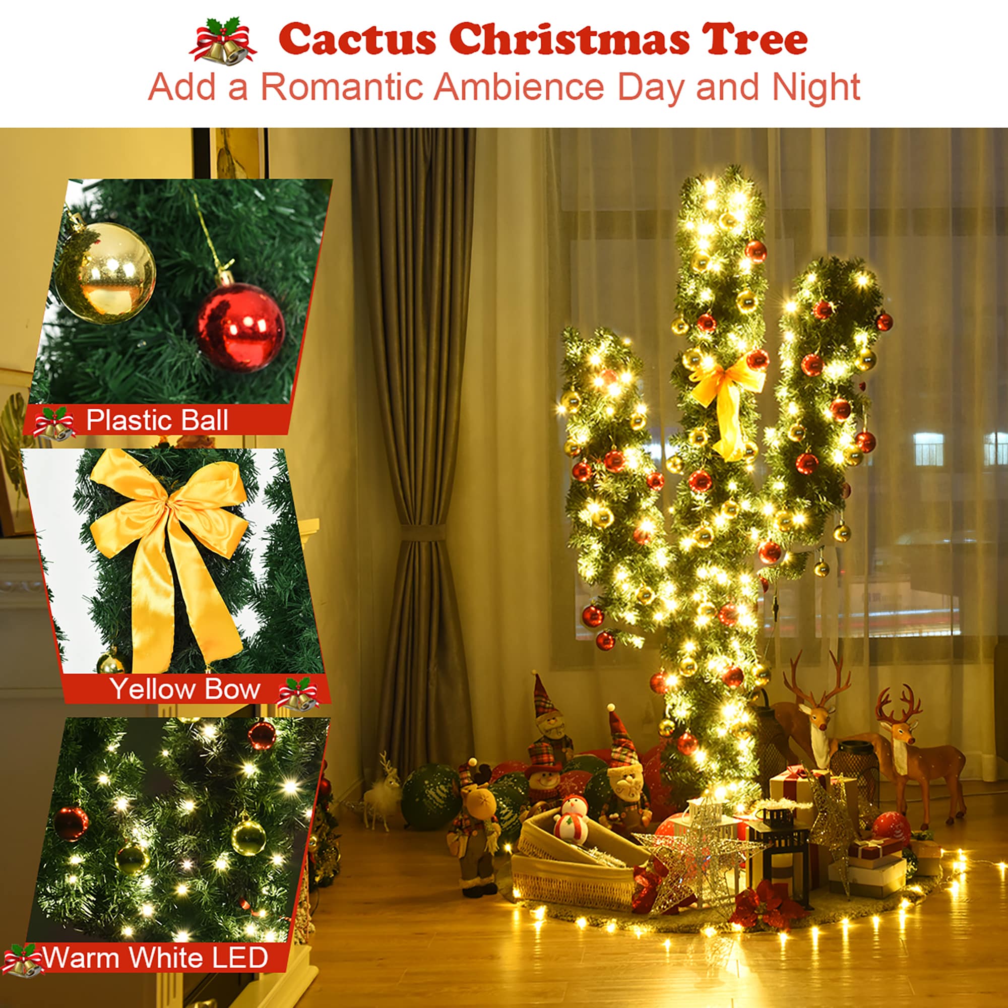 Forclover ALHY-646CM Artificial-Christmas-Trees - View #7