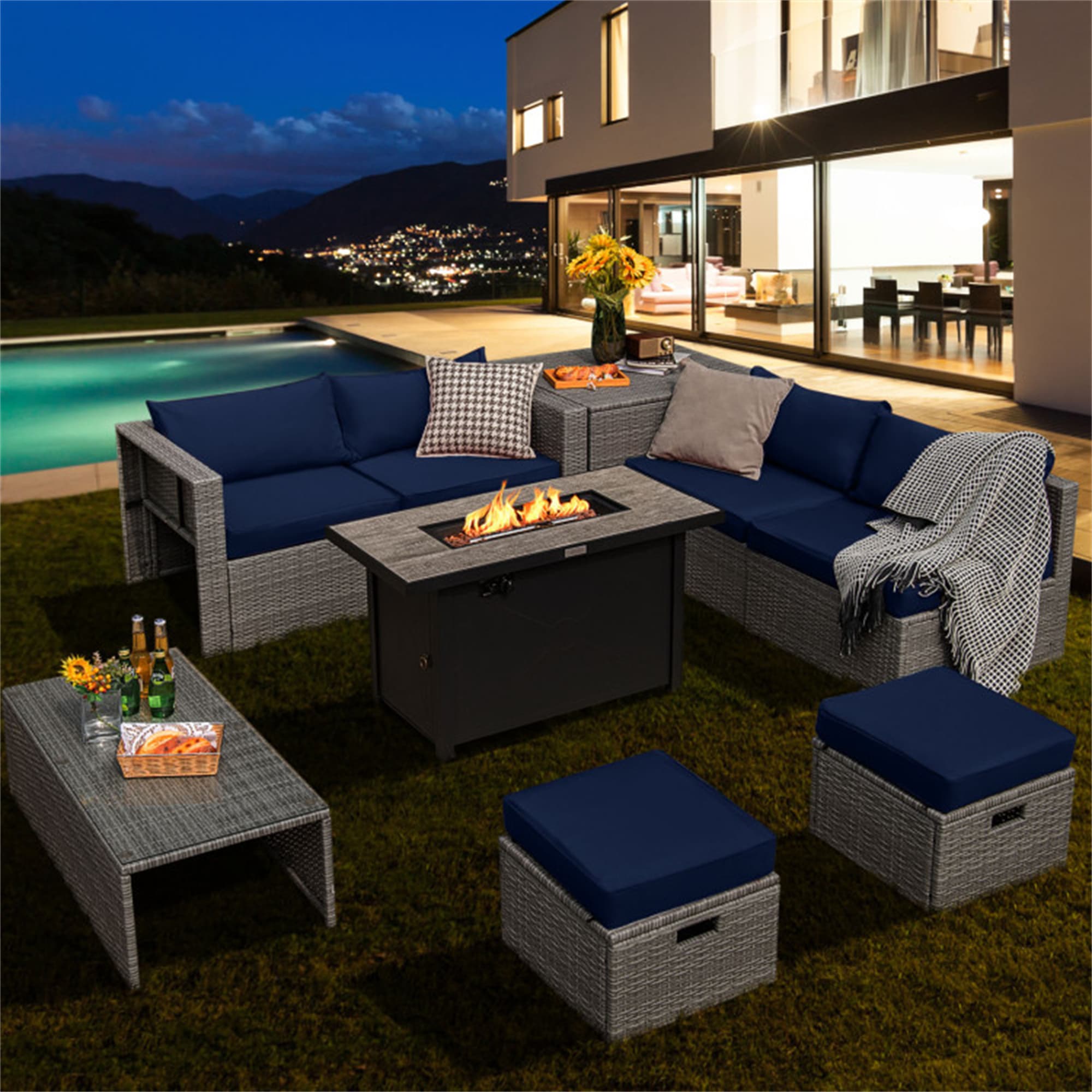 BABOOM BOM-0399AAE-OR Patio-Conversation-Sets - View #4
