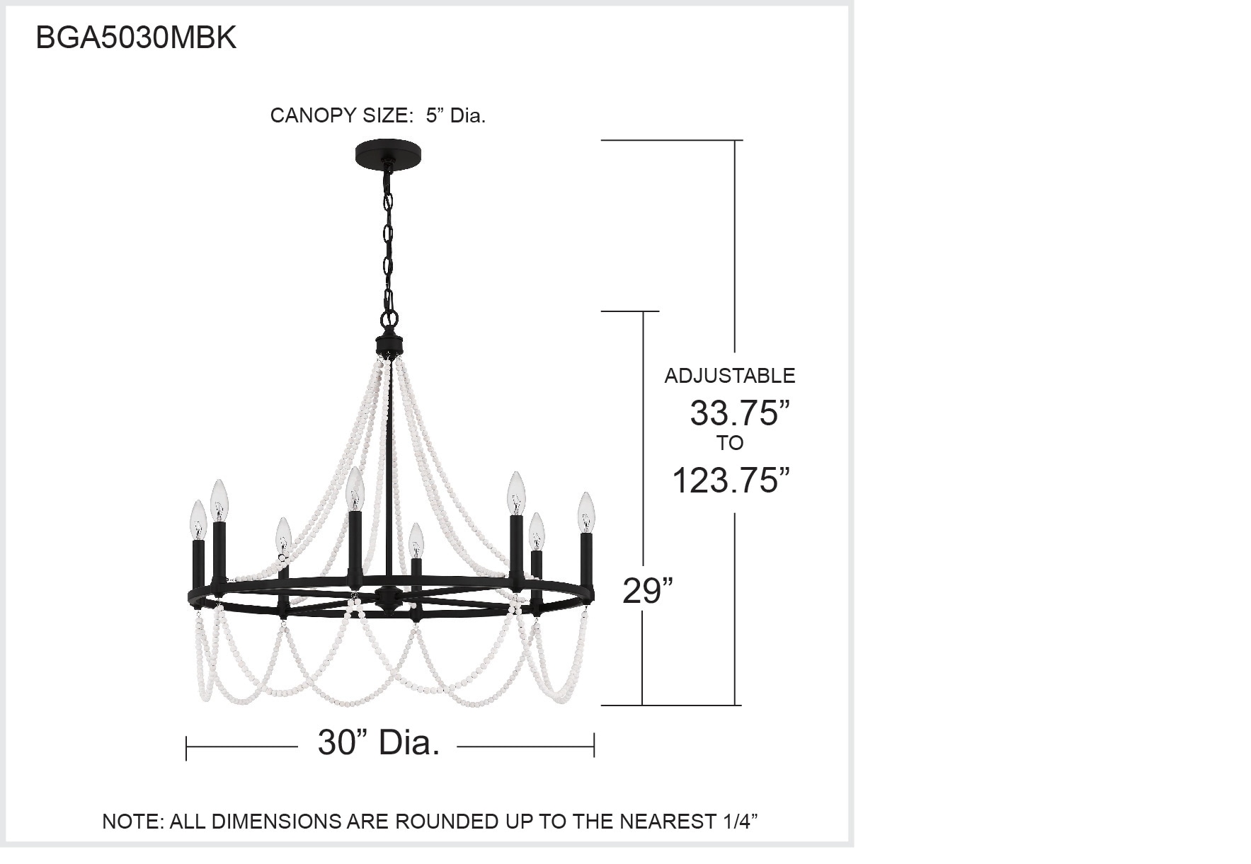 Quoizel BGA5030MBK b090015 - View #9